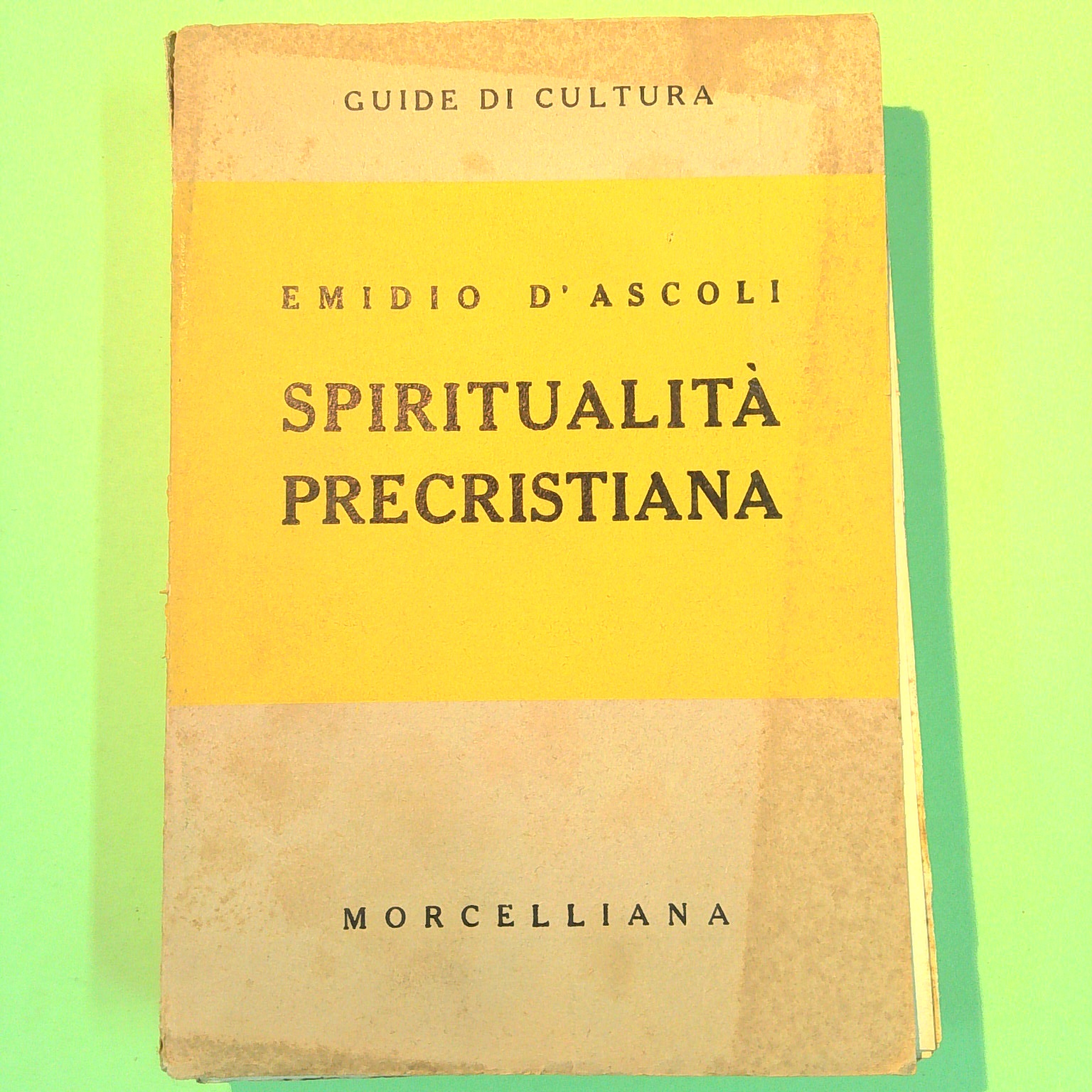 SPIRITUALITÀ PRECRISTIANA