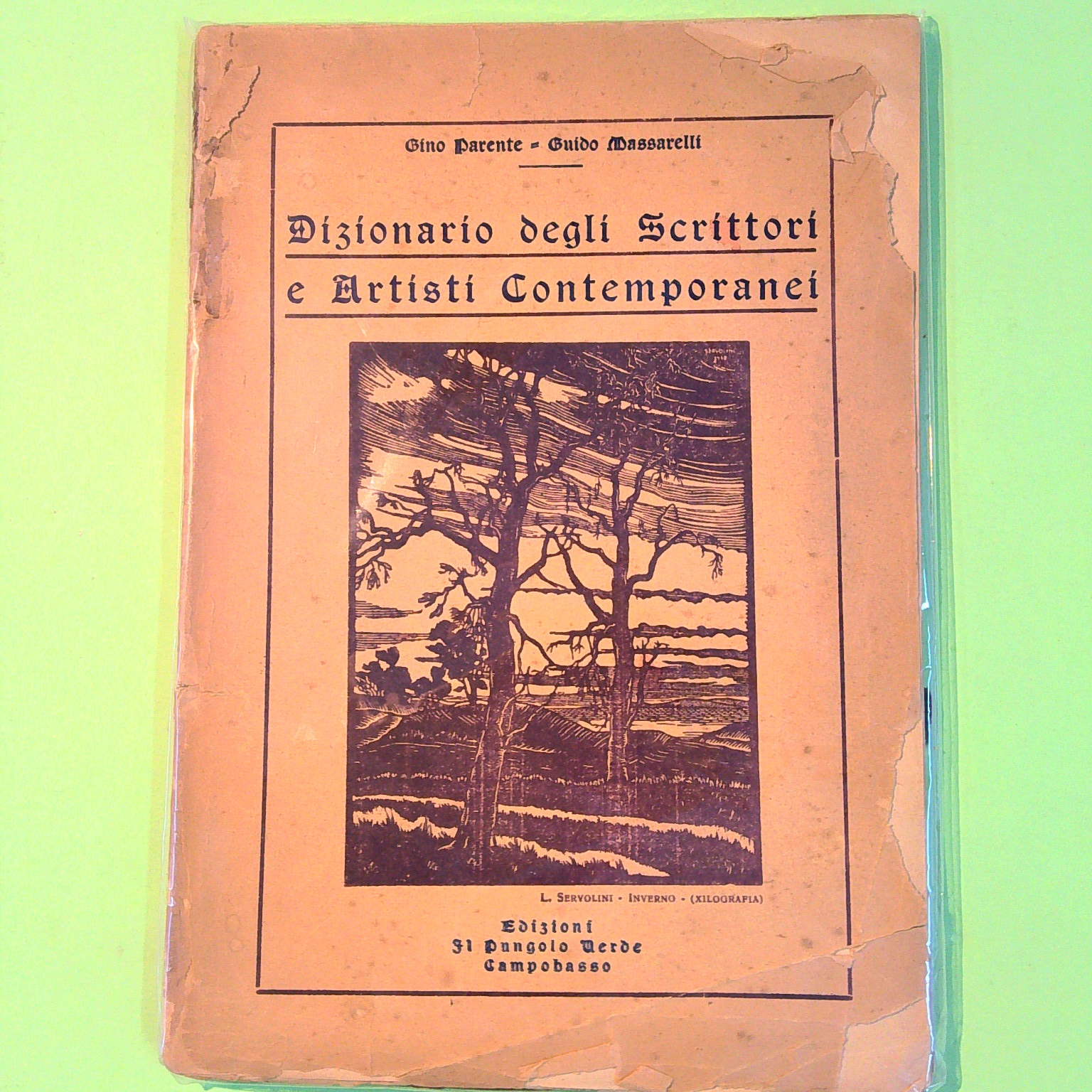 DIZIONARIO DEGLI SCRITTORI E ARTISTI CONTEMPORANEI