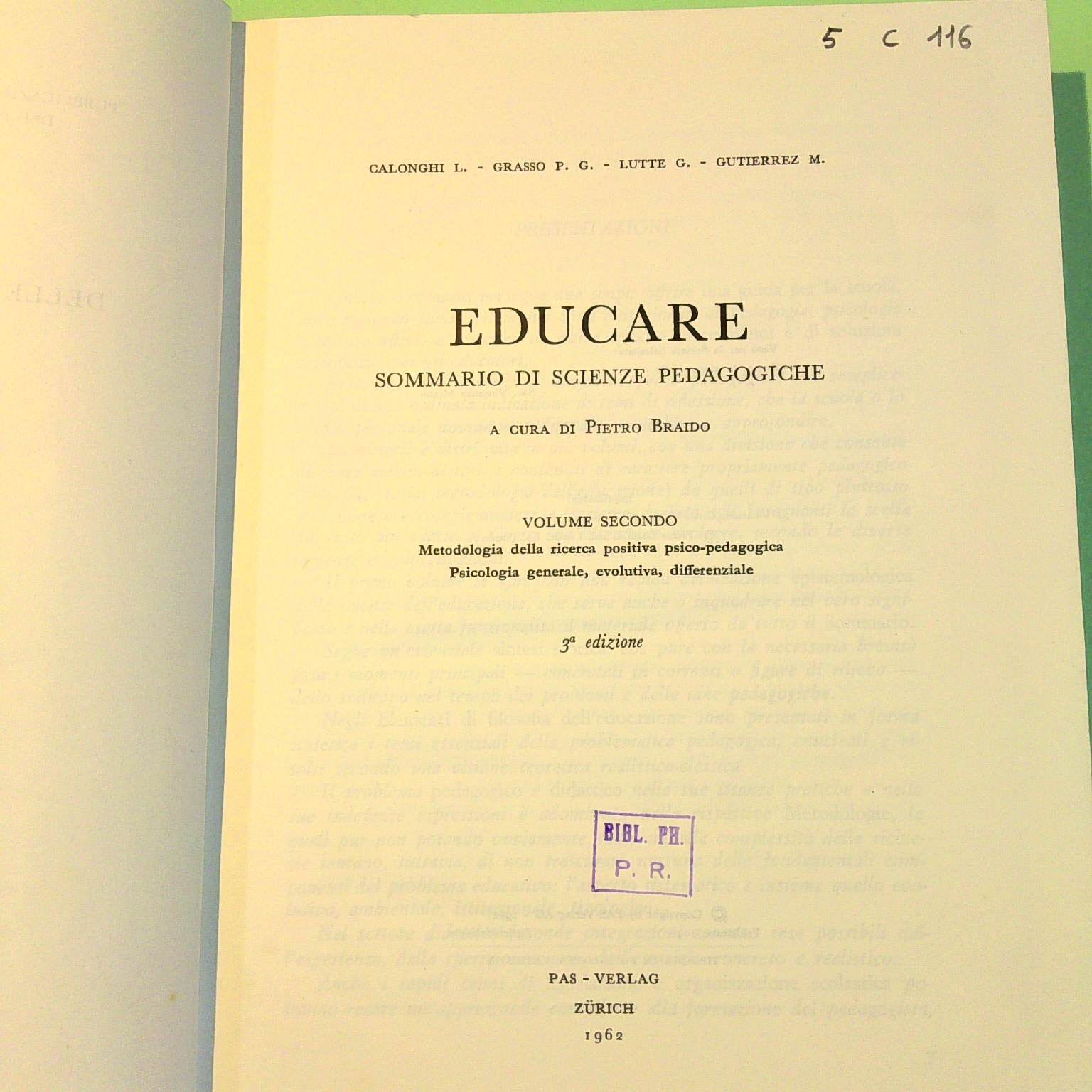 ENCICLOPEDIA DELLE SCIENZE DELL' EDUCAZIONE EDUCARE VOL I E II - immagine 2