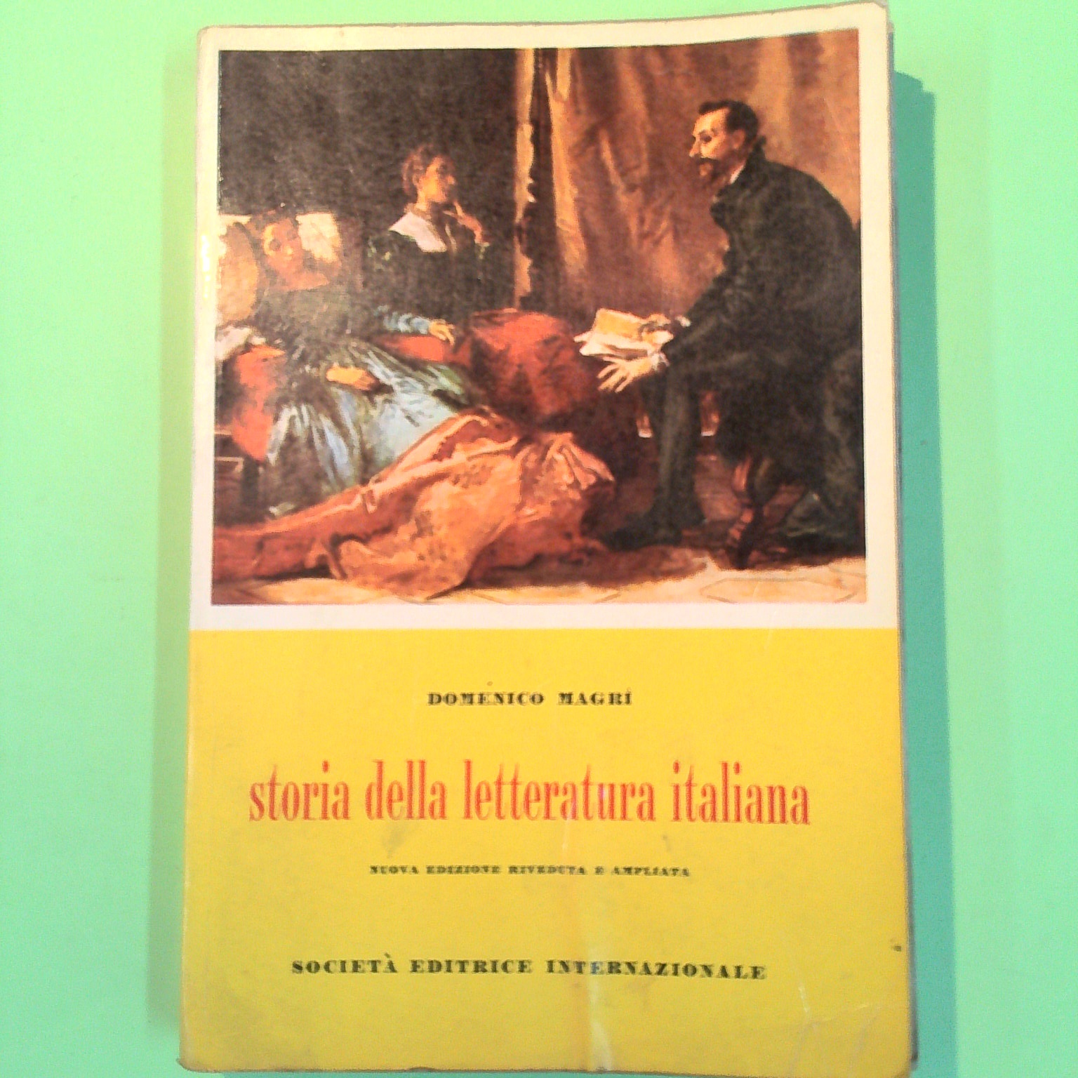 STORIA DELLA LETTERATURA ITALIANA