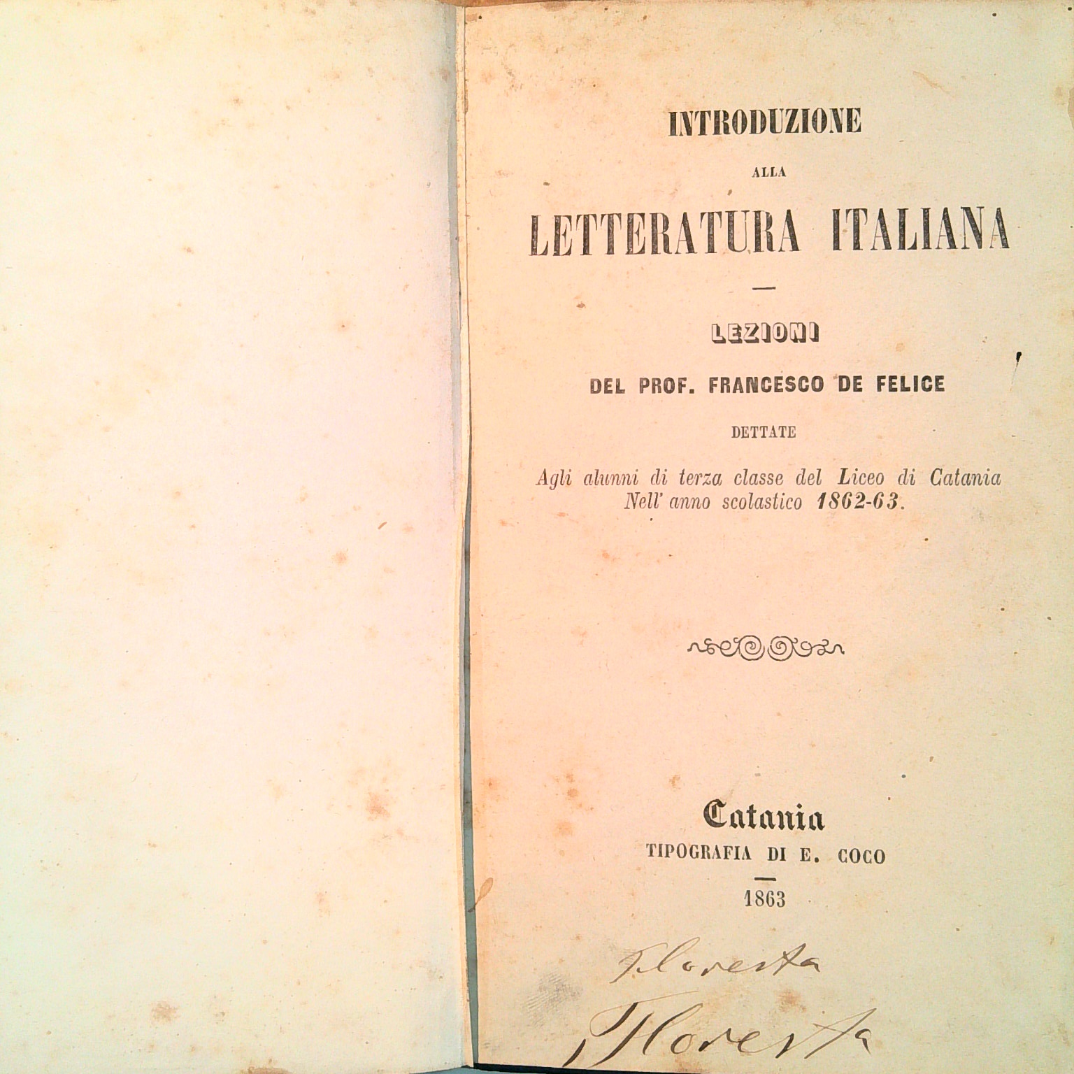 INTRODUZIONE ALLA LETTERATURA ITALIANA - immagine 2