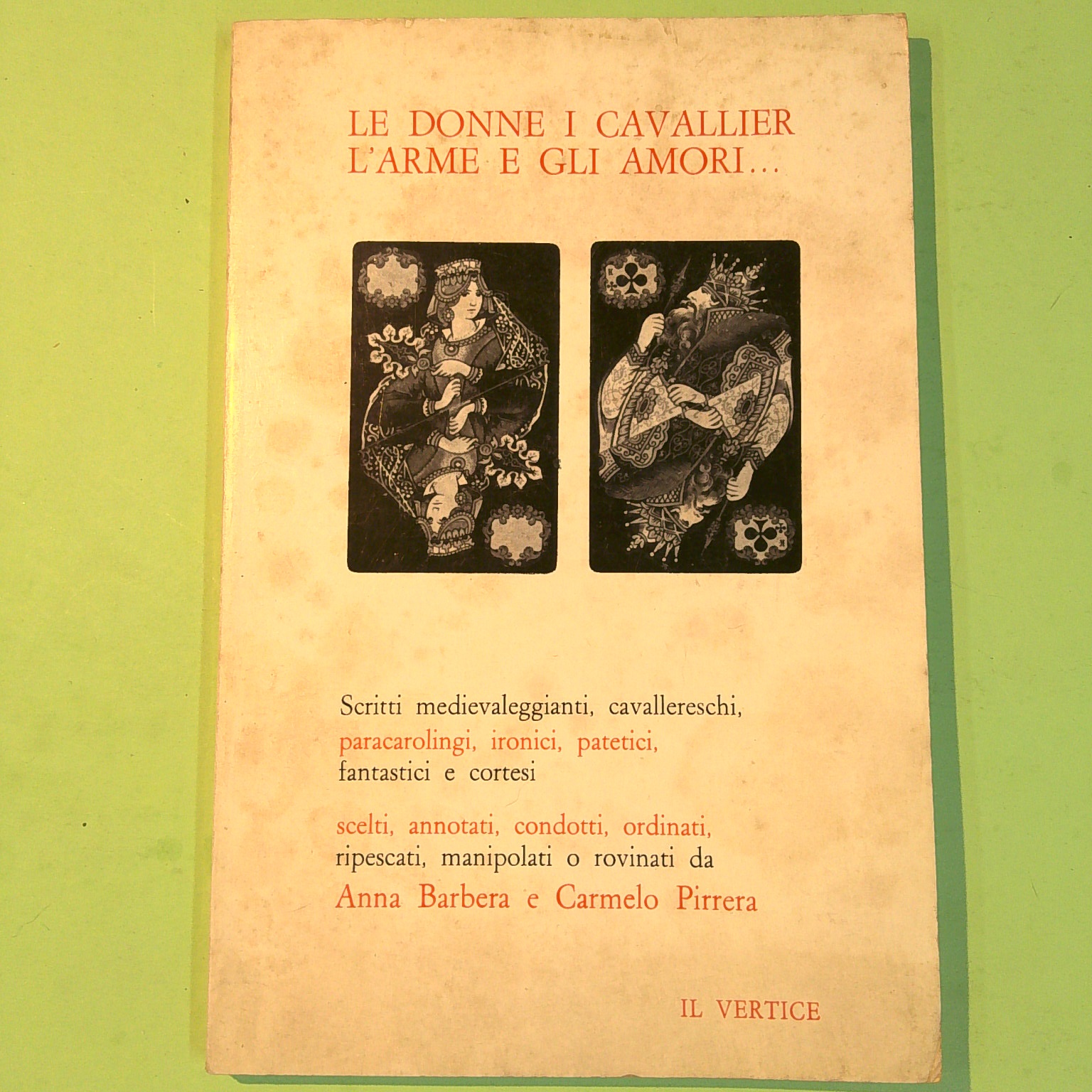 LE DONNE I CAVALLIER L'ARME E GLI AMORI