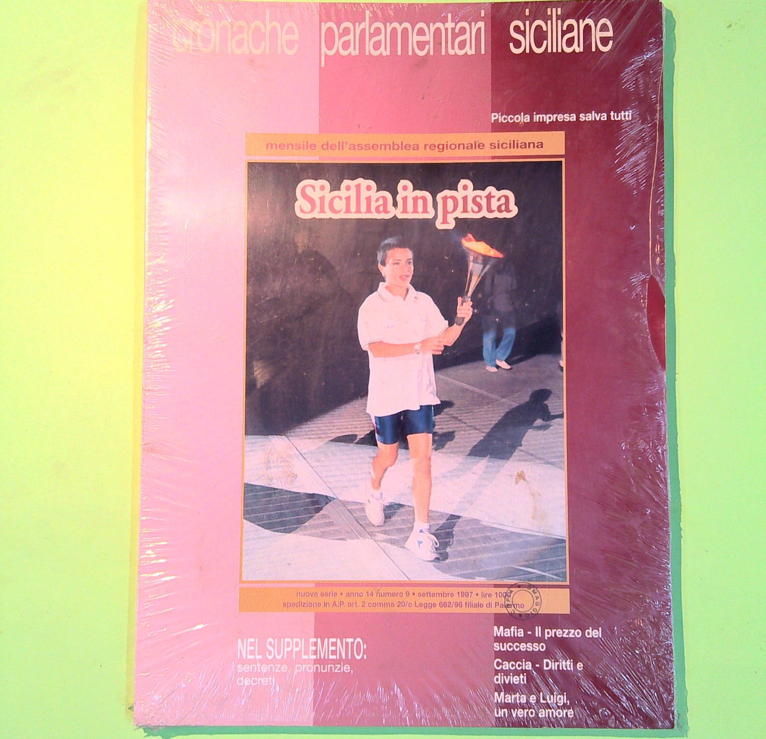 CRONACHE PARLAMENTARI SICILIANE SETTEMBRE 1997 N 9