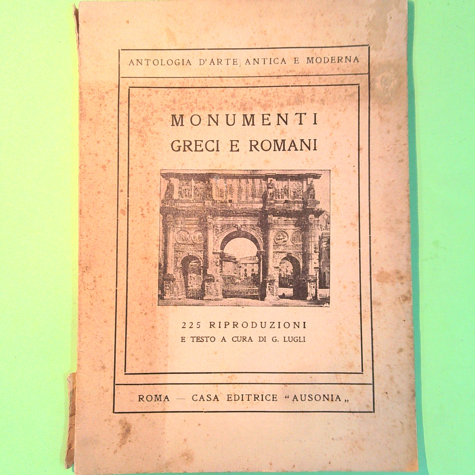 MONUMENTI GRECI E ROMANI