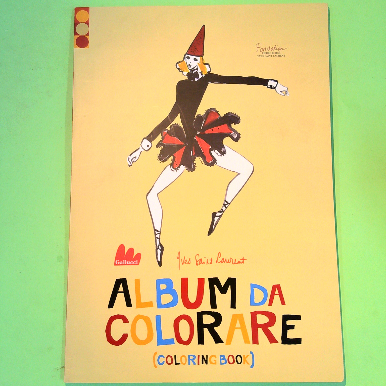 ALBUM DA COLORARE YVES SAINT LAURENT