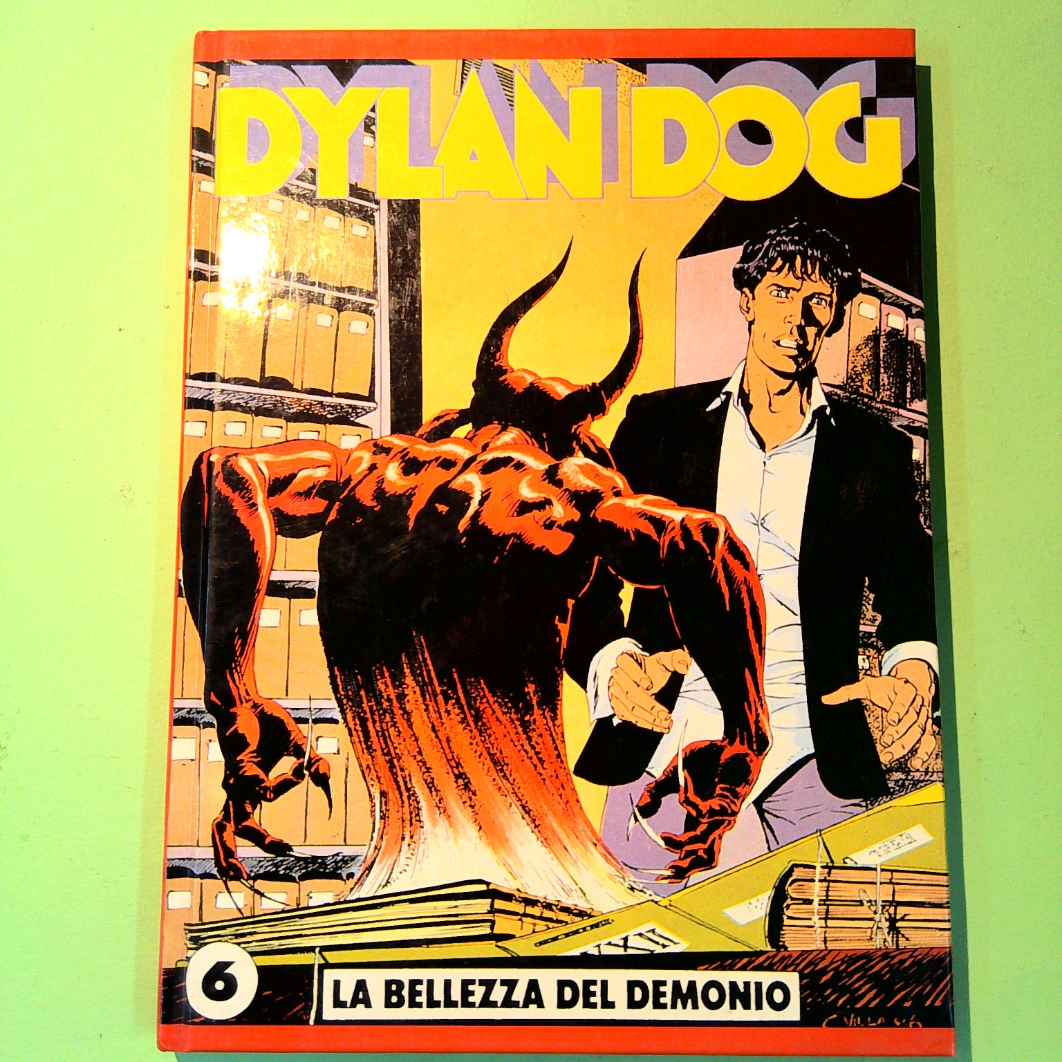 DYLAN DOG 6 LA BELLEZZA DEL DEMONIO QUADERNO QUADRETTI 4 MM