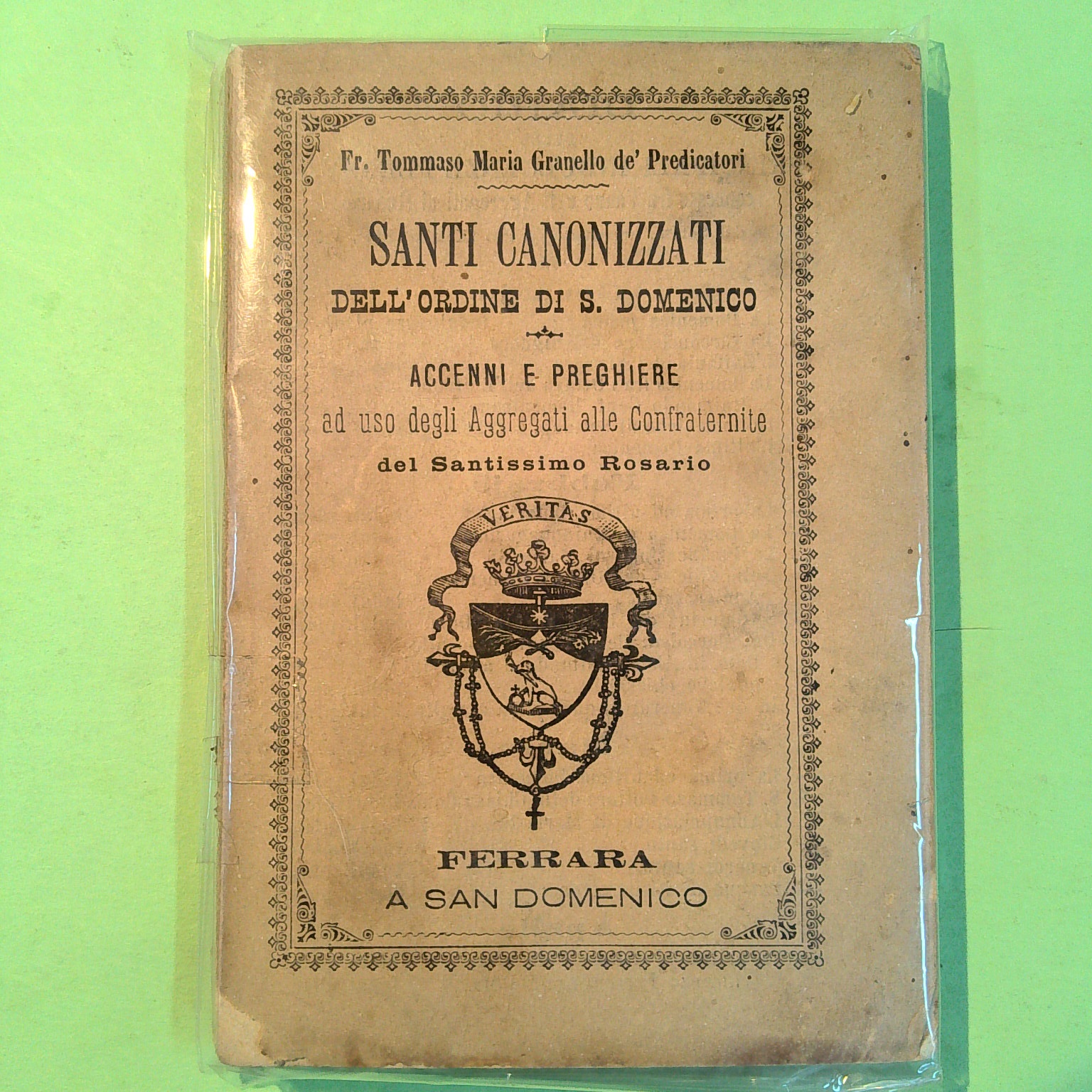 SANTI CANONIZZATI DELL'ORDINE DI SAN DOMENICO