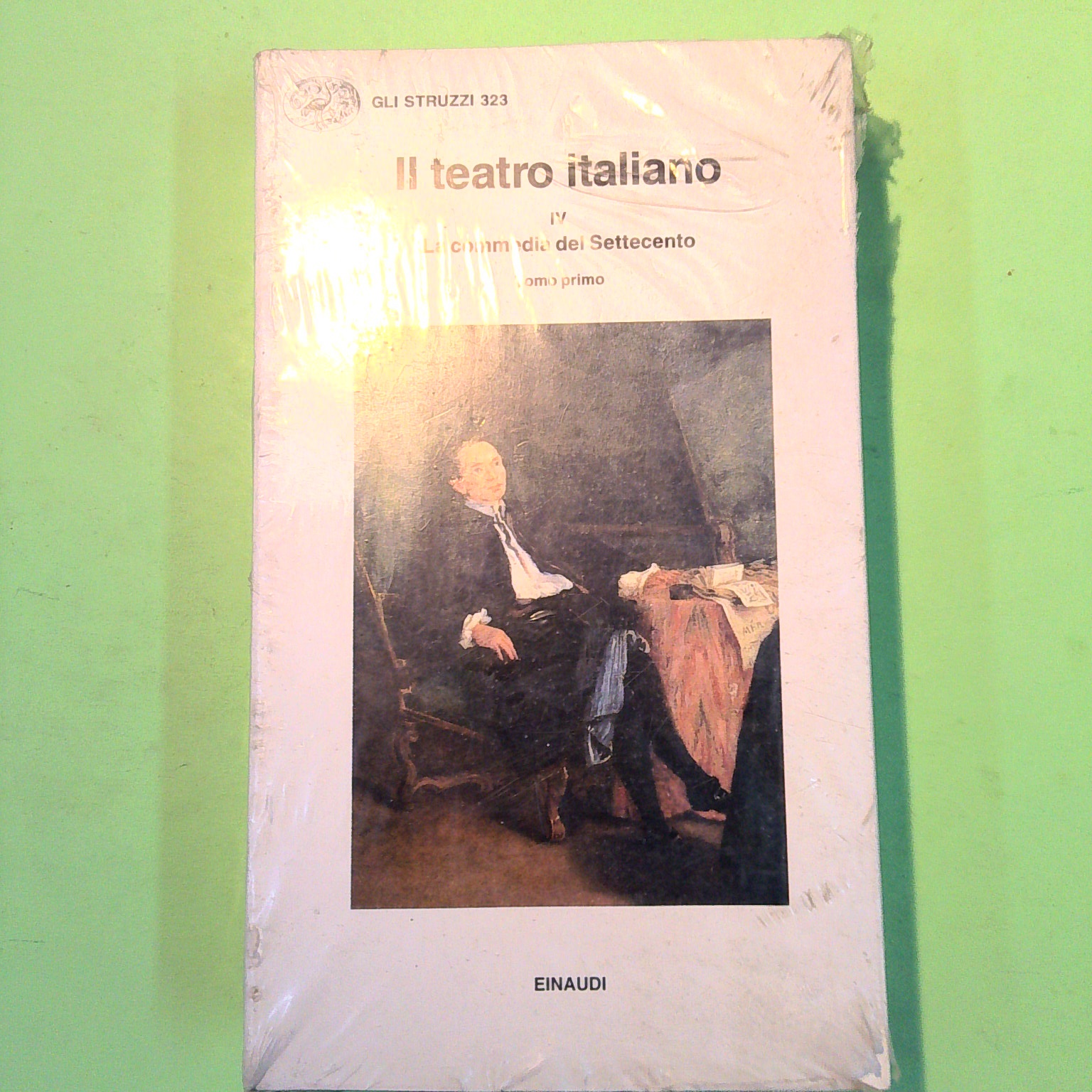 IL TEATRO ITALIANO IV LA COMMEDIA DEL SETTECENTO TOMO I