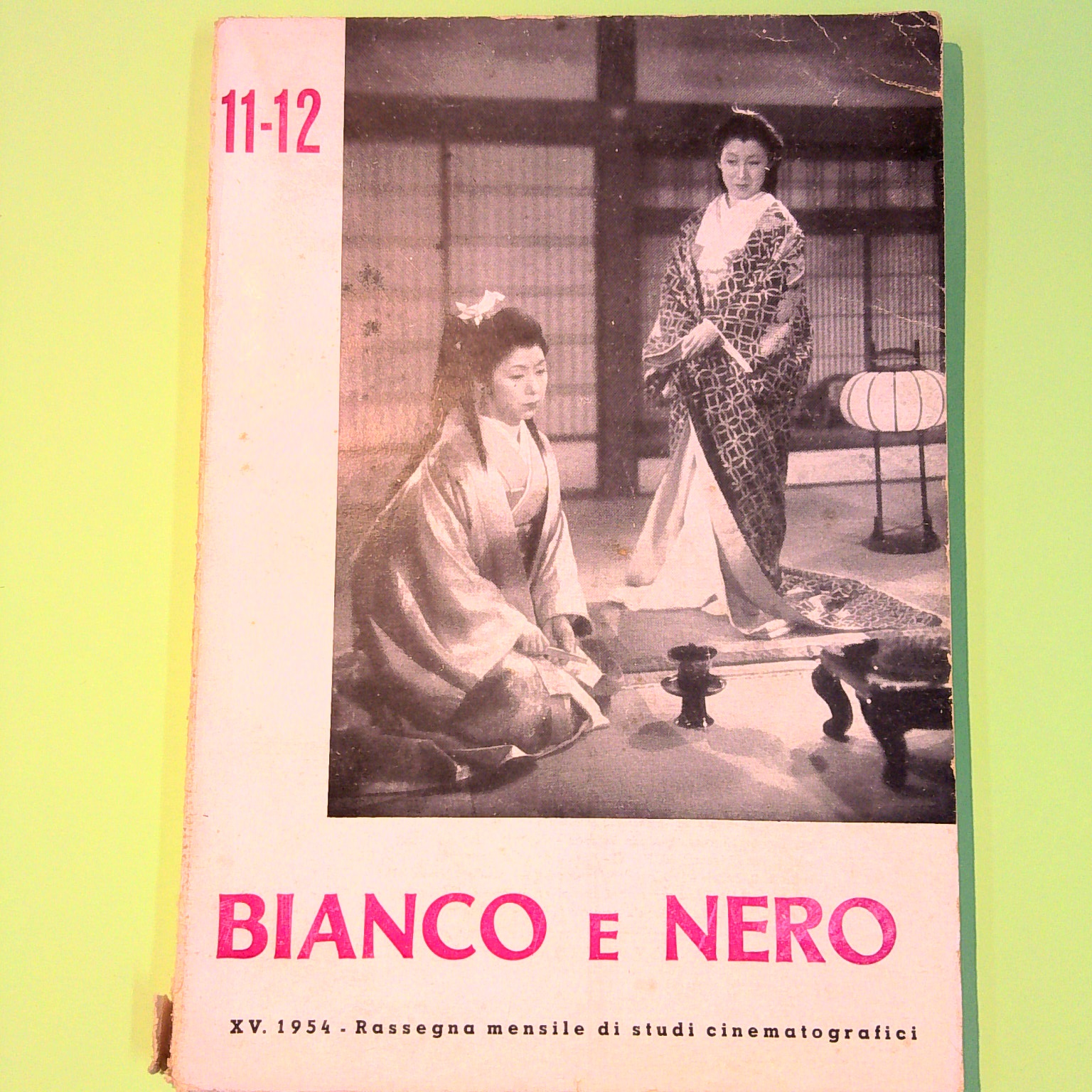 BIANCO E NERO NOVEMBRE DICEMBRE 1954 N 11-12