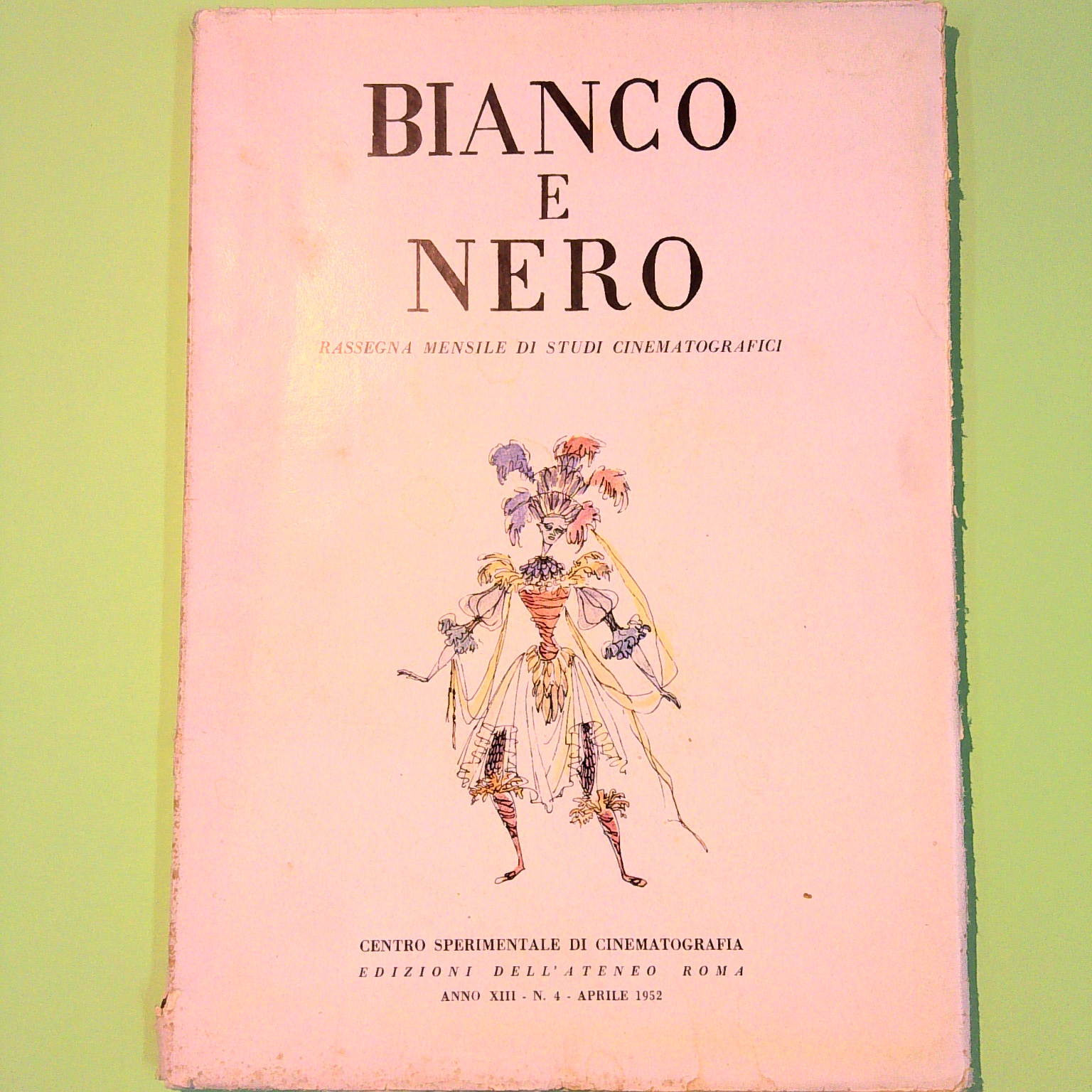 BIANCO E NERO APRILE 1952 N 4