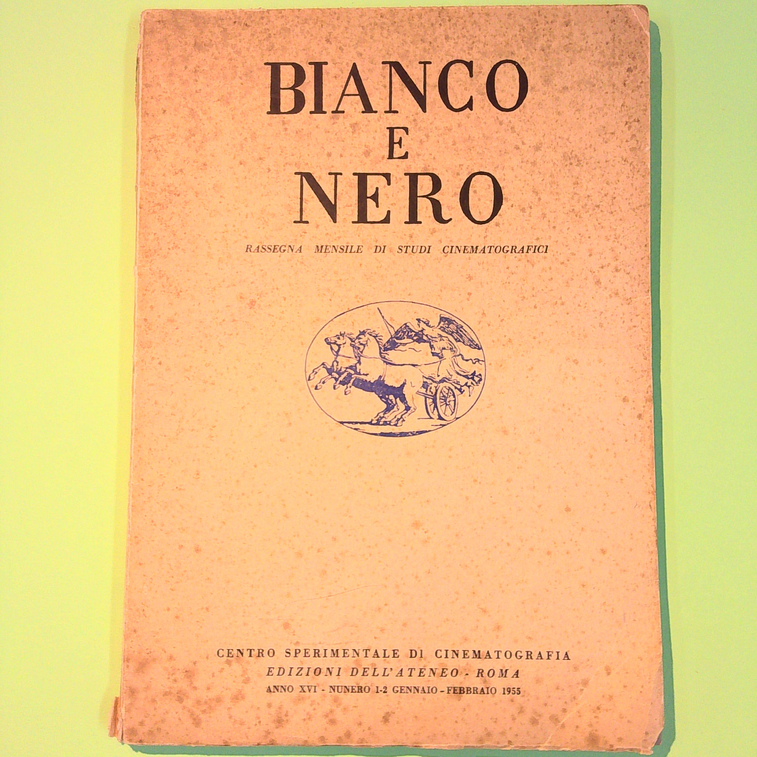 BIANCO E NERO APRILE 1956 N 4