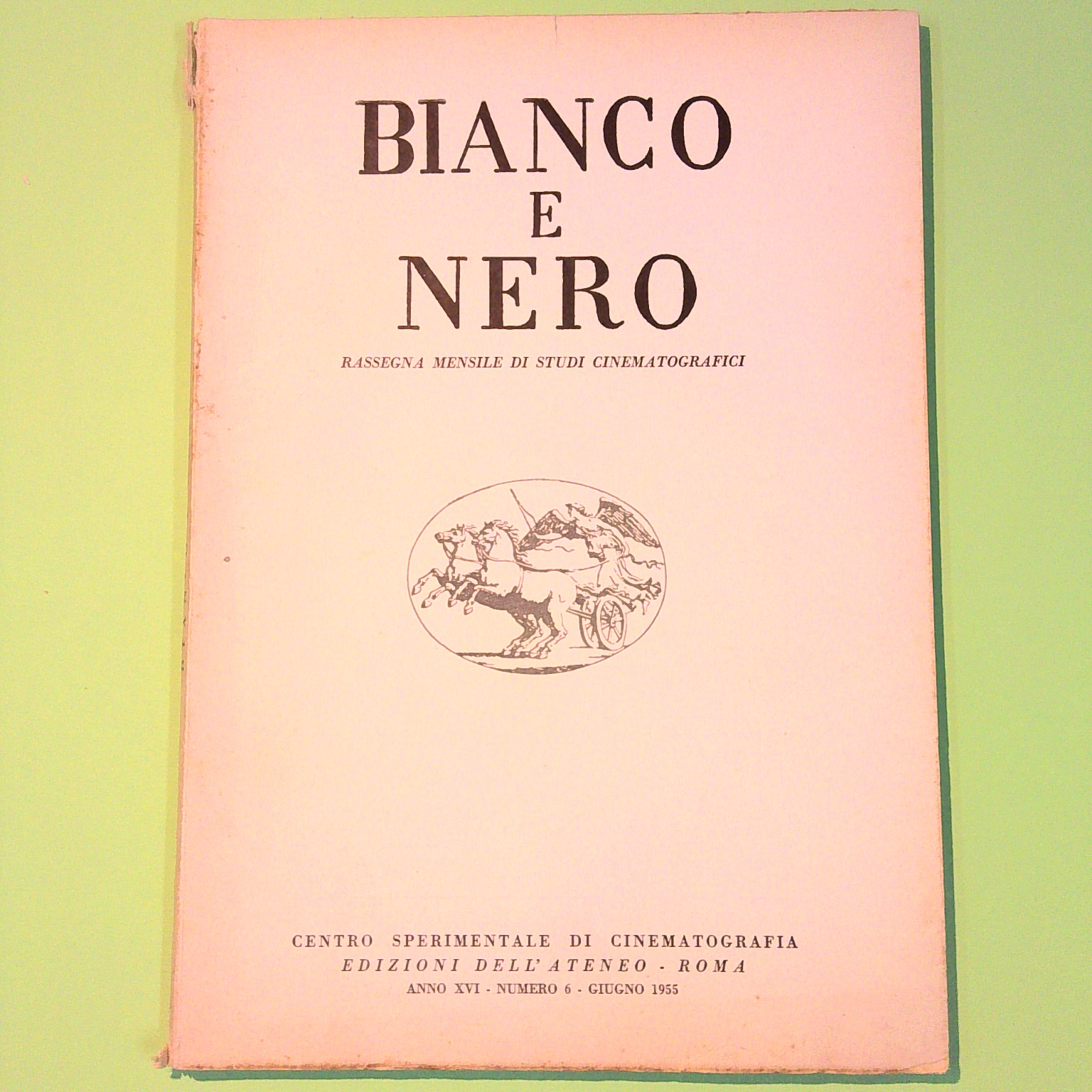 BIANCO E NERO GIUGNO 1955 N 6