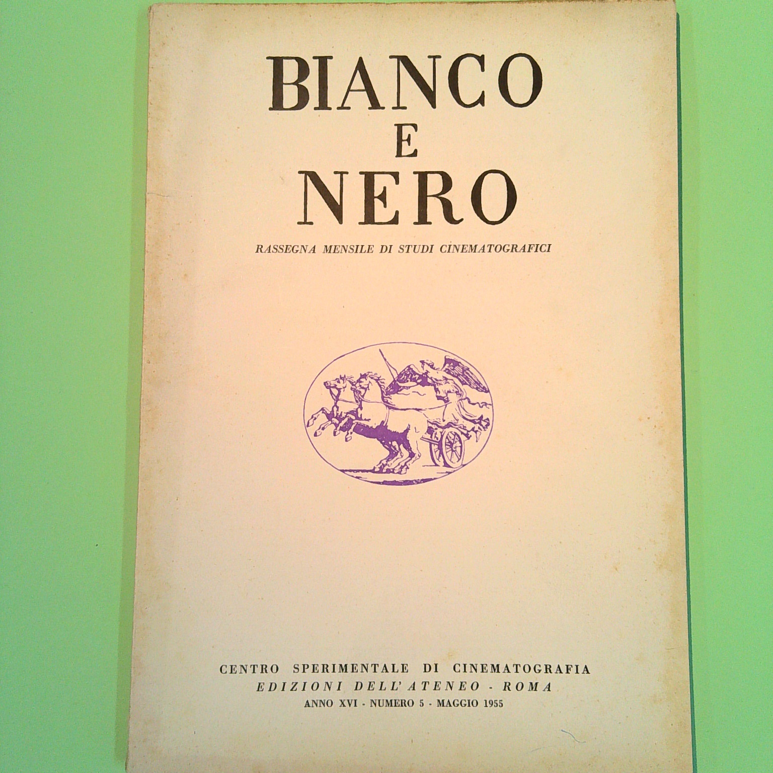 BIANCO E NERO MAGGIO 1955 N 5