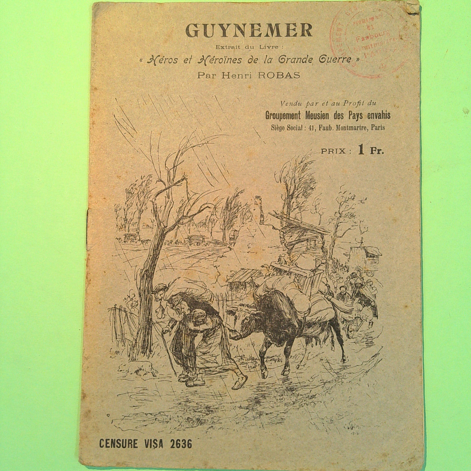 GUYNEMER HEROS ET HEROINES DE LA GRANDE GUERRE