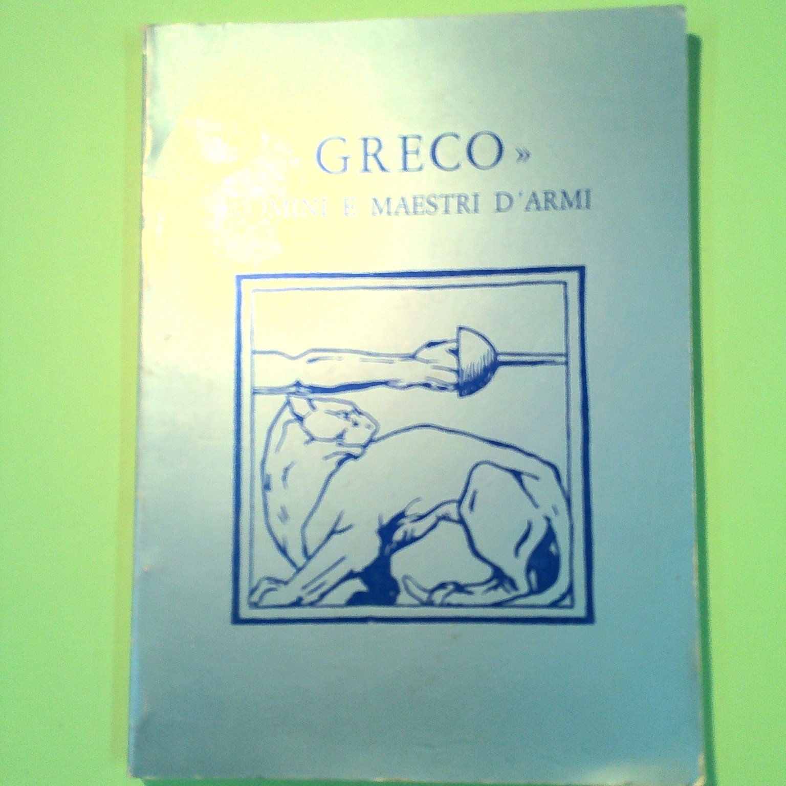 UOMINI E MAESTRI D'ARMI AUTOGRAFATO