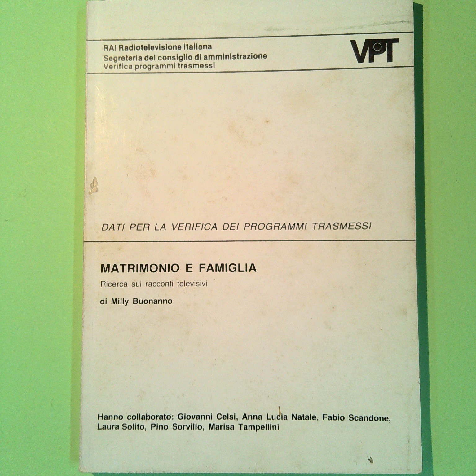 MATRIMONIO E FAMIGLIA