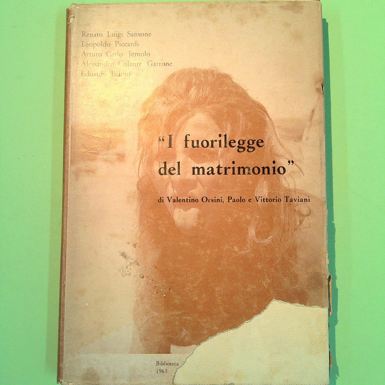 I FUORILEGGE DEL MATRIMONIO