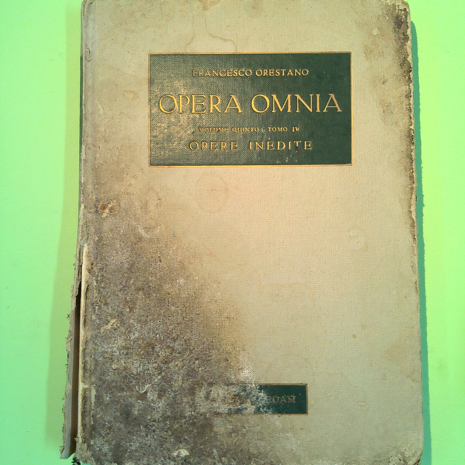 FILOSOFI SICILIANI OPERA OMNIA V TOMO IV OPERE INEDITE
