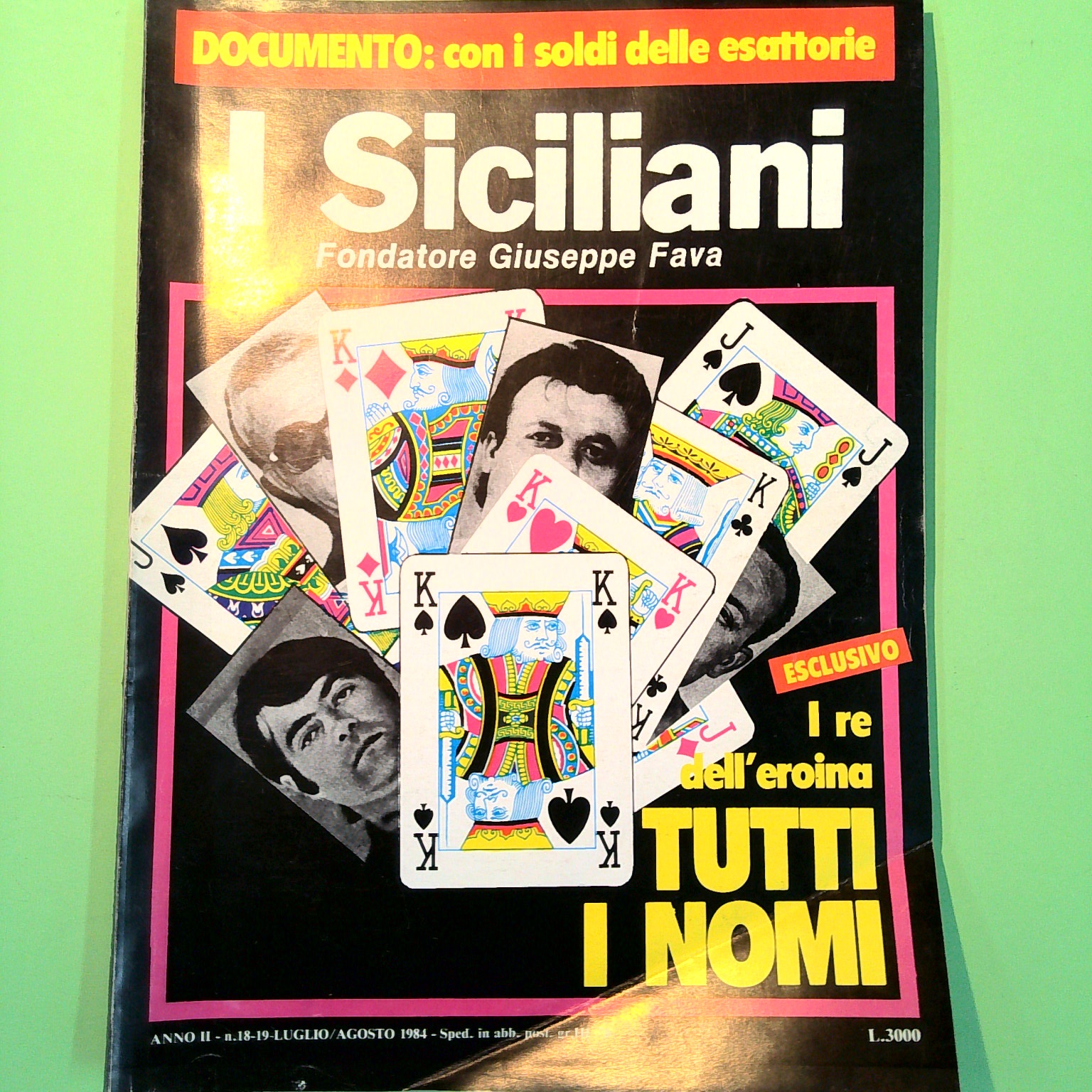 I SICILIANI LUGLIO AGOSTO 1984 N. 18-19