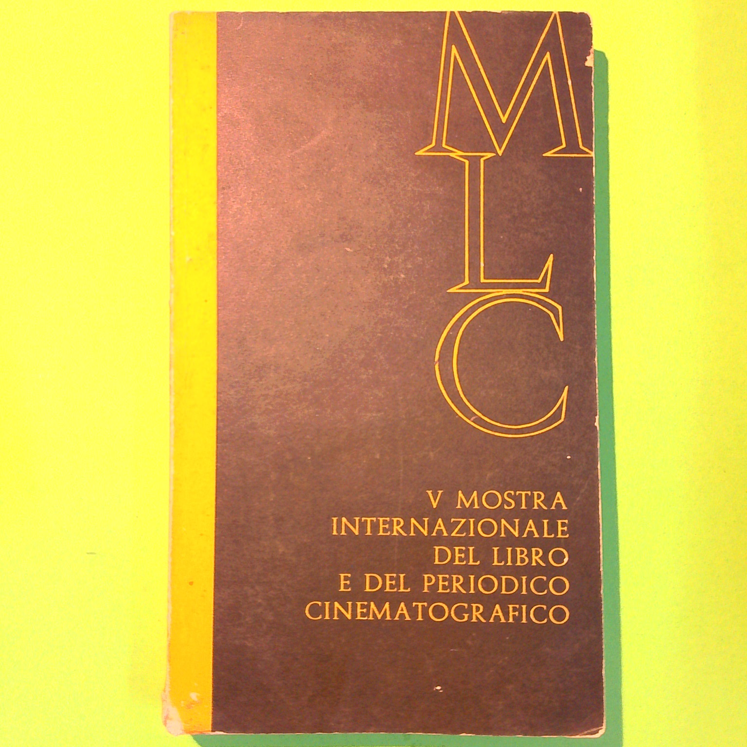 V MOSTRA INTERNAZIONALE DEL LIBRO E DEL PERIODICO CINEMATOGRAFICO 1959