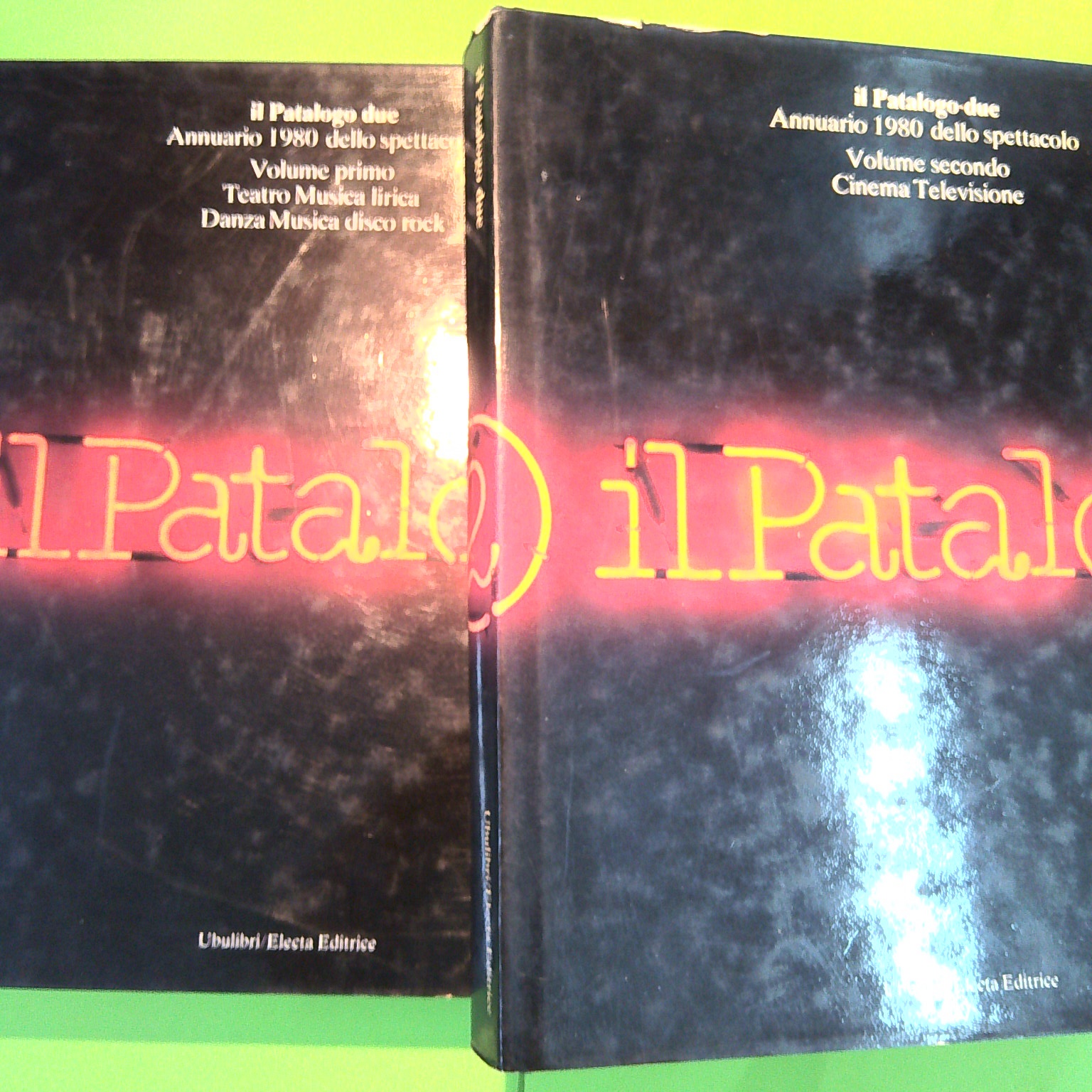 IL PATALOGO DUE VOL I E II