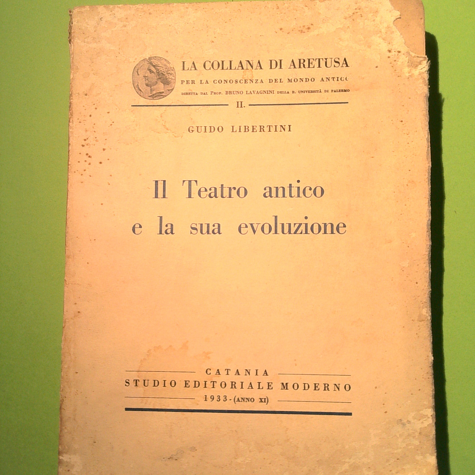 IL TEATRO ANTICO E LA SUA EVOLUZIONE