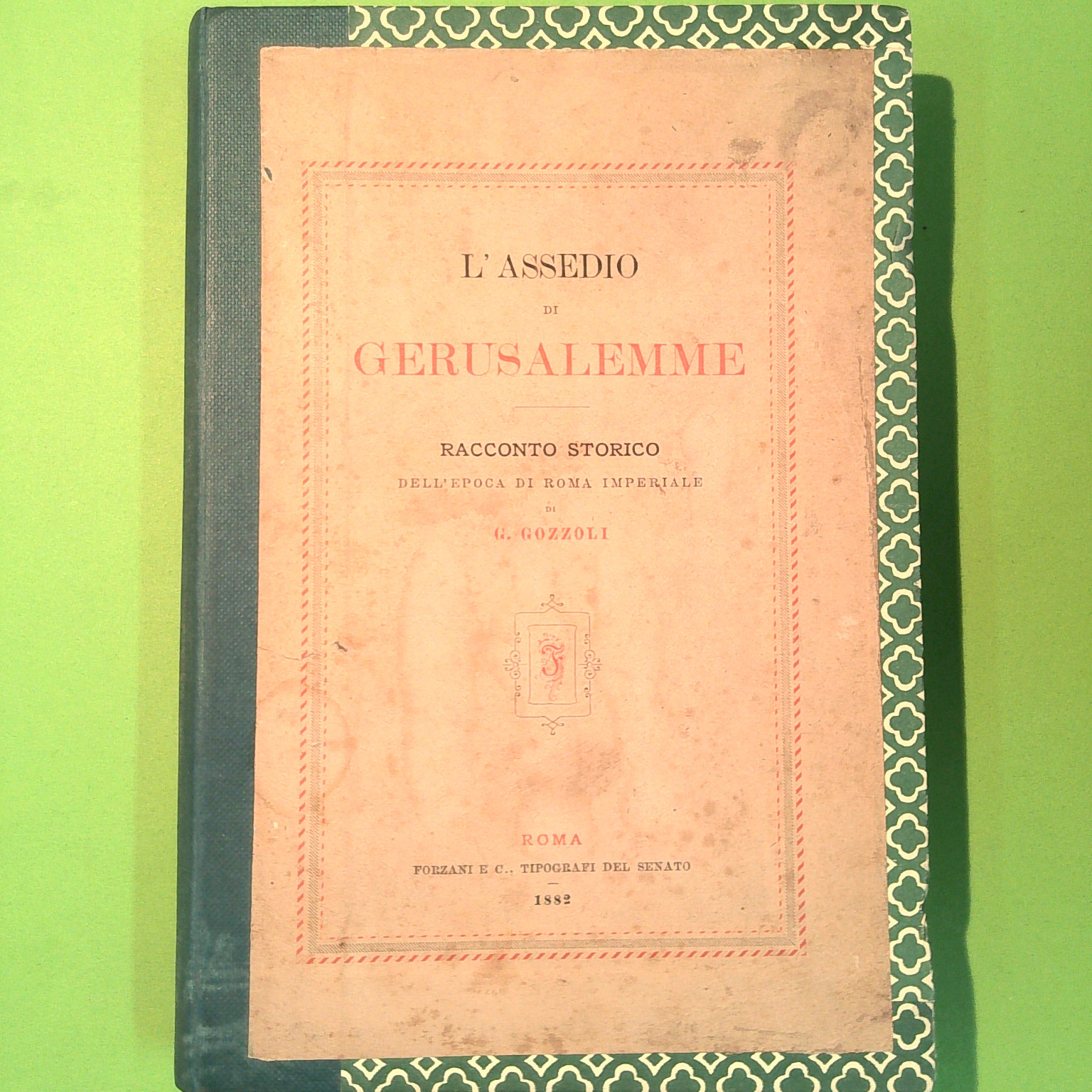 L'ASSEDIO DI GERUSALEMME