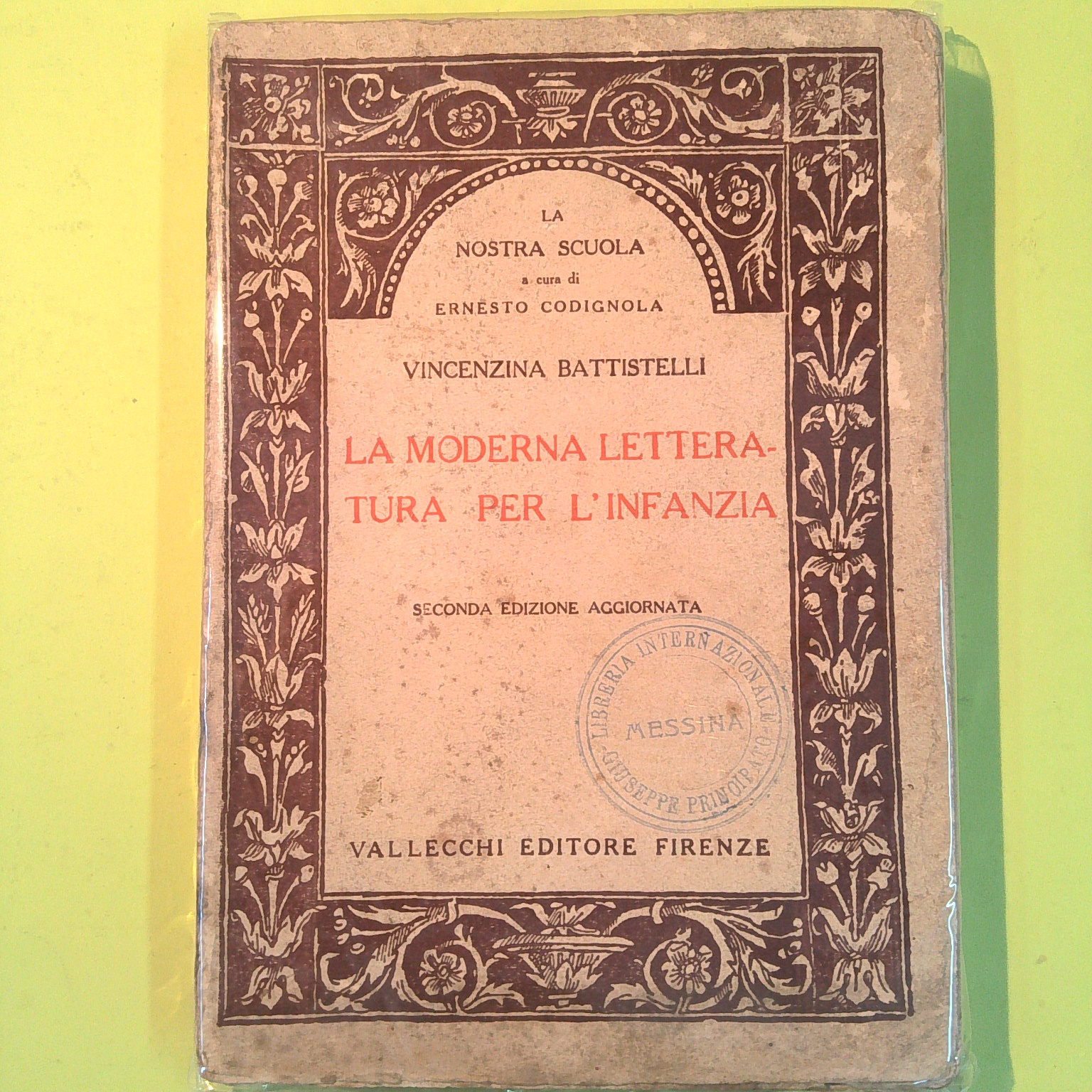 LA MODERNA LETTERATURA PER L'INFANZIA