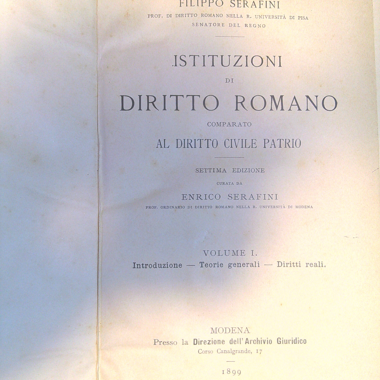ISTITUZIONI DI DIRITTO ROMANO VOL I E II - immagine 2