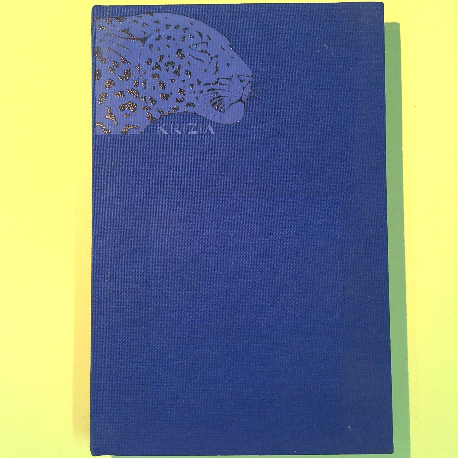 DIARIO SCOLASTICO VINTAGE KRIZIA BLU