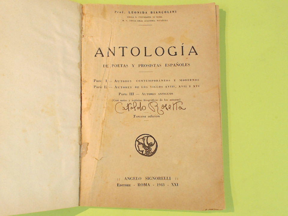 ANTOLOGIA DE POETAS Y PROSISTAS ESPANOLES - immagine 2