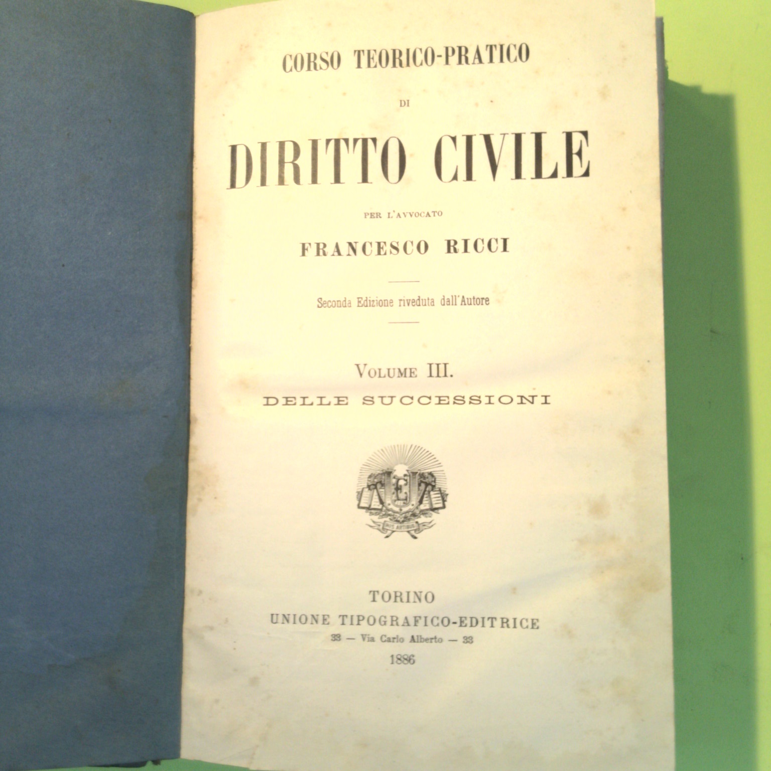 CORSO TEORICO PRATICO DI DIRITTO CIVILE VOL III - immagine 8