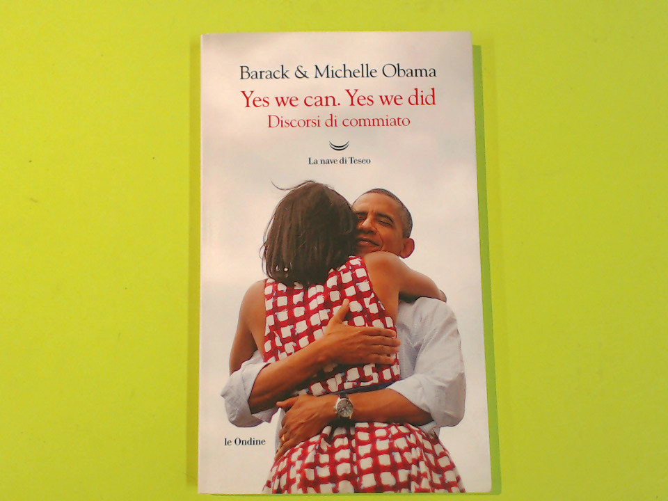 YS WE CAN YES WE DID