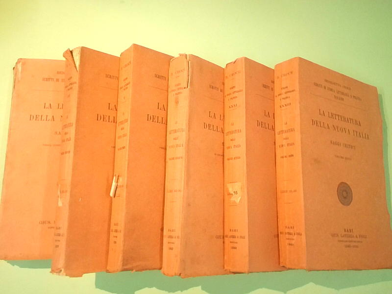 LA LETTERATURA DELLA NUOVA ITALIA