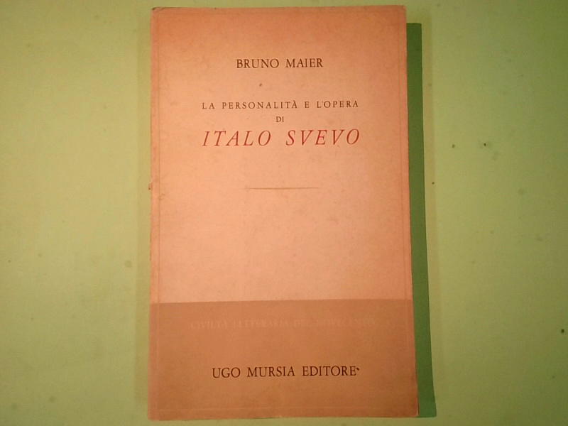 LA PERSONALITÀ E L'OPERA DI ITALO SVEVO