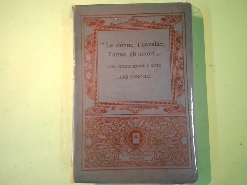 LE DONNE I CAVALIER L'ARME GLI AMORI
