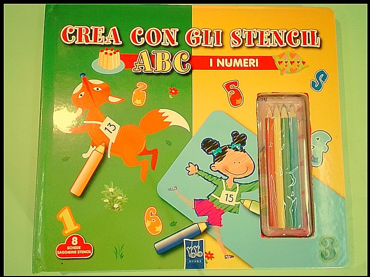 CREA CON GLI STENCIL ABC I NUMERI