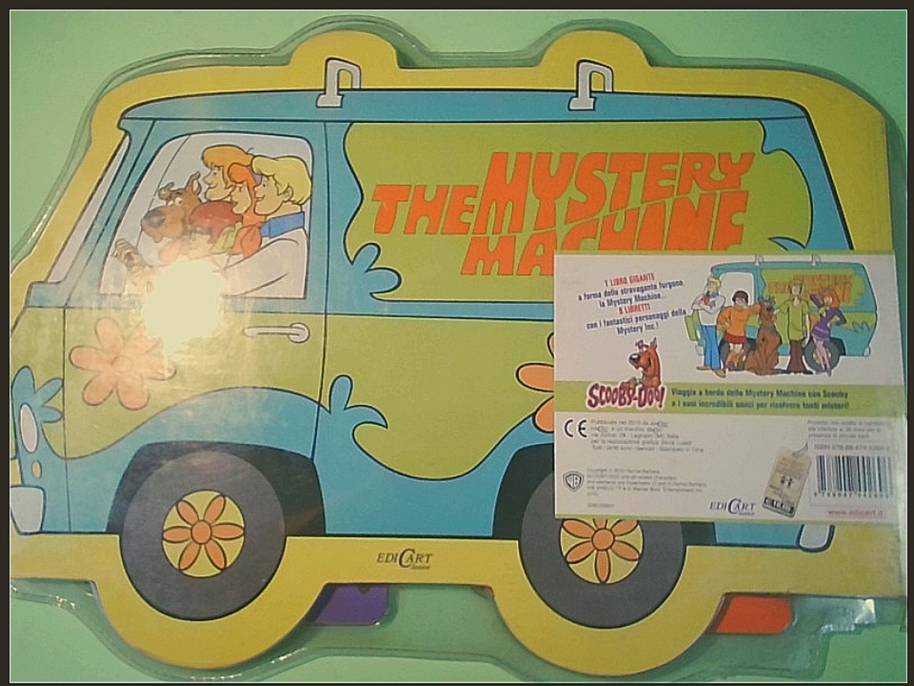 THE MISTERY MACHINE 1 LIBRO GIGANTE + 5 LIBRETTI