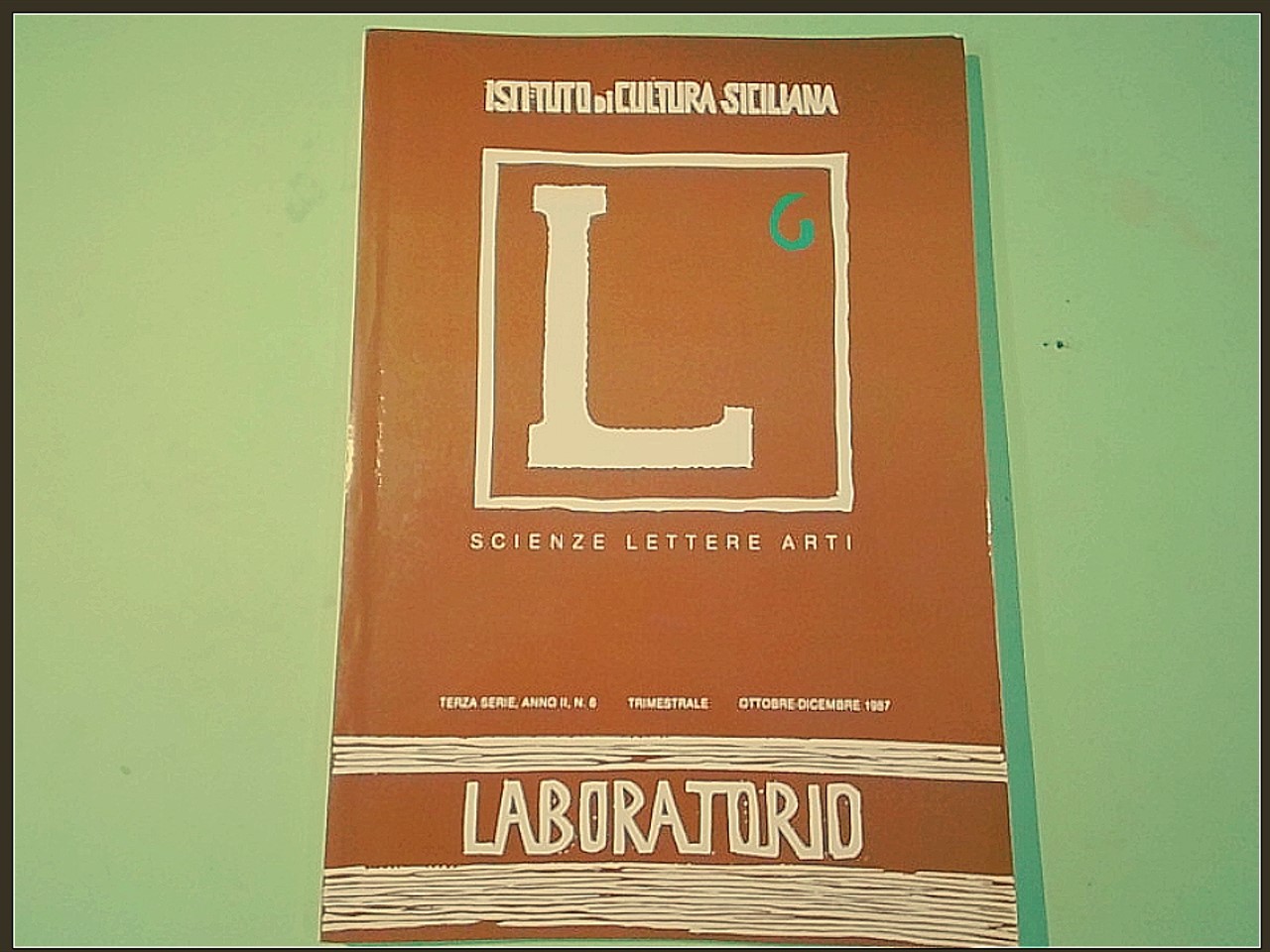 LABORATORIO OTTOBRE DICEMBRE 1987 N. 6