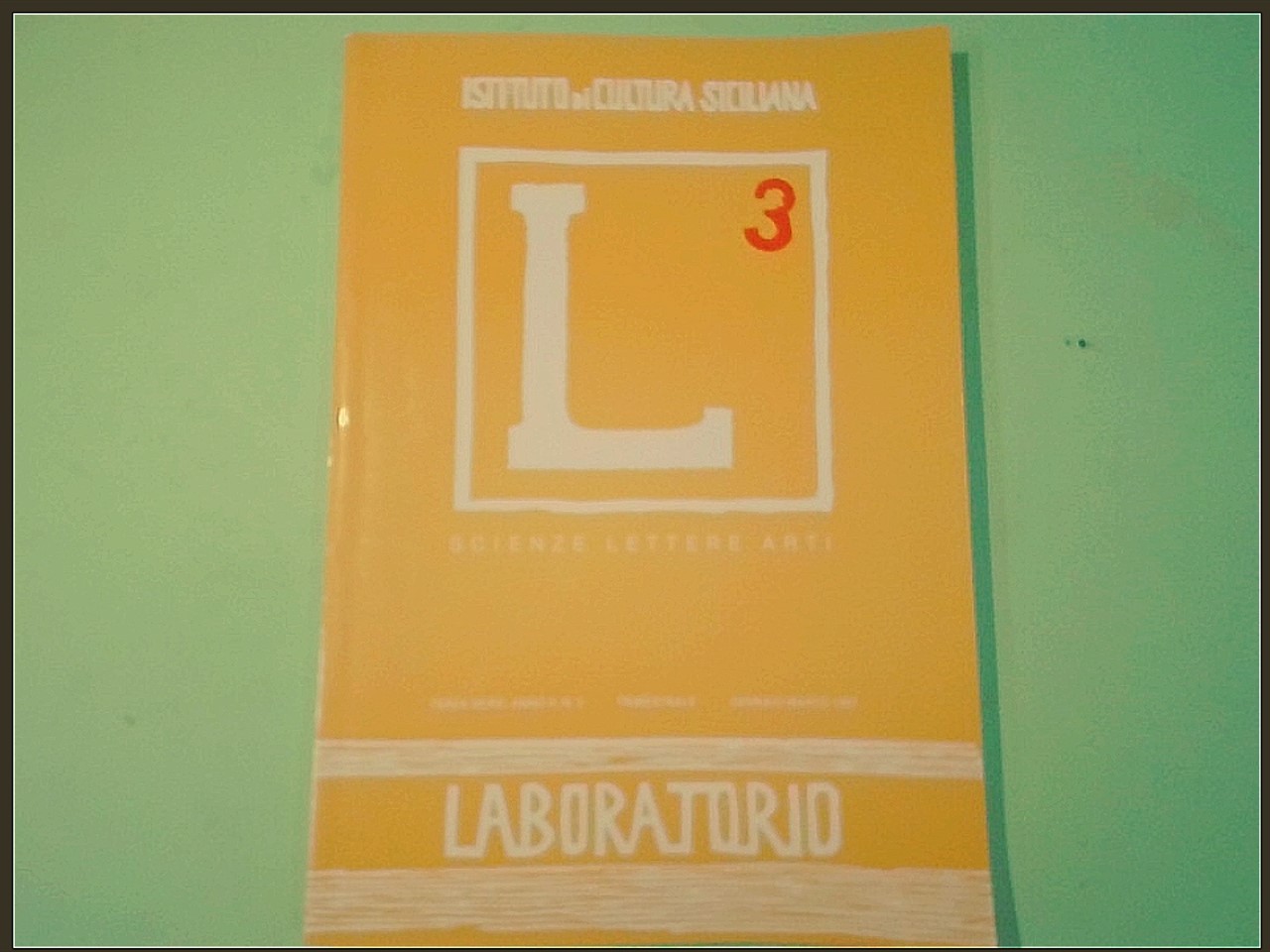 LABORATORIO GENNAIO MARZO 1987 N. 3