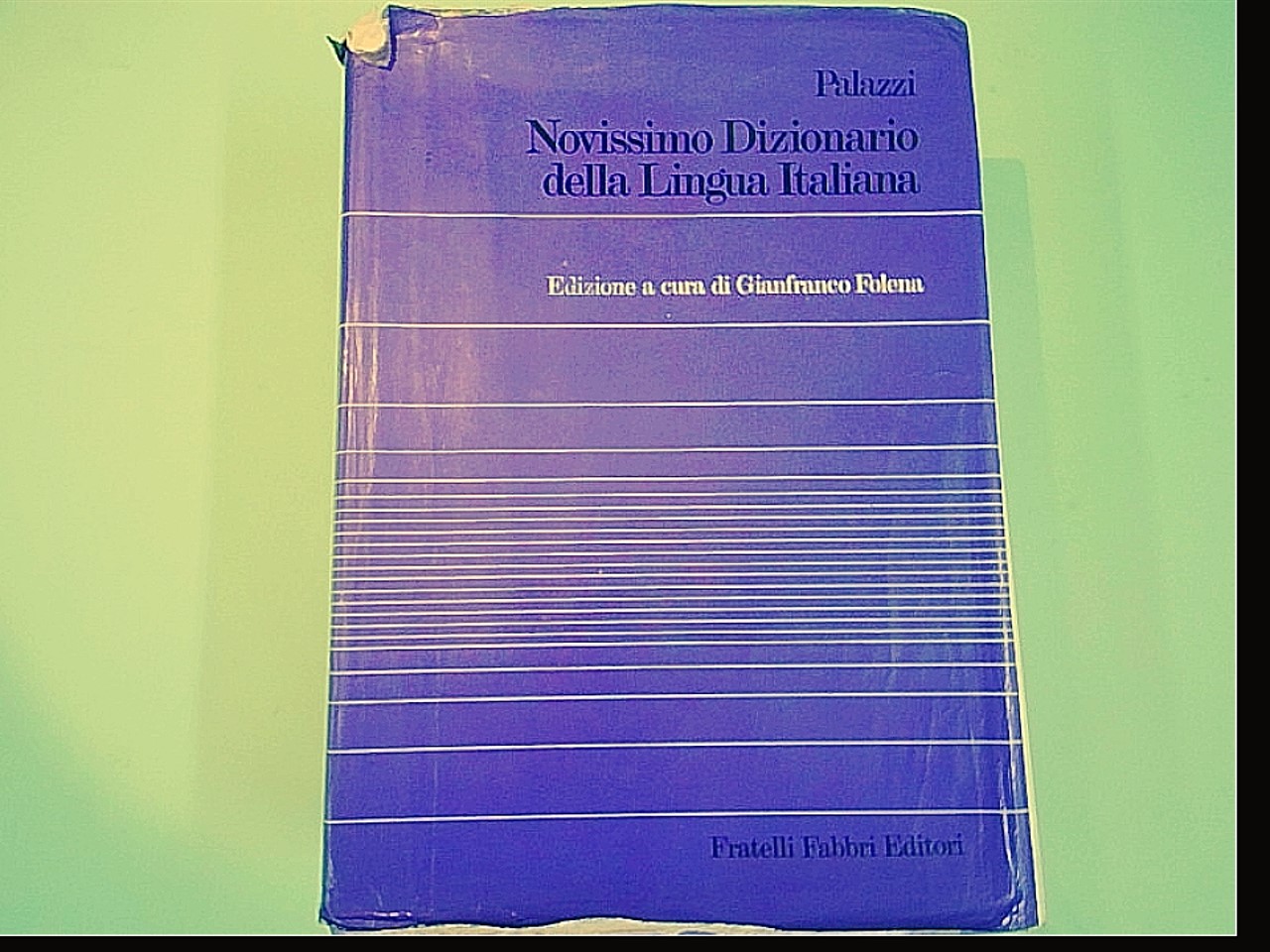 NUOVISSIMO DIZIONARIO DELLA LINGUA ITALIANA PALAZZI