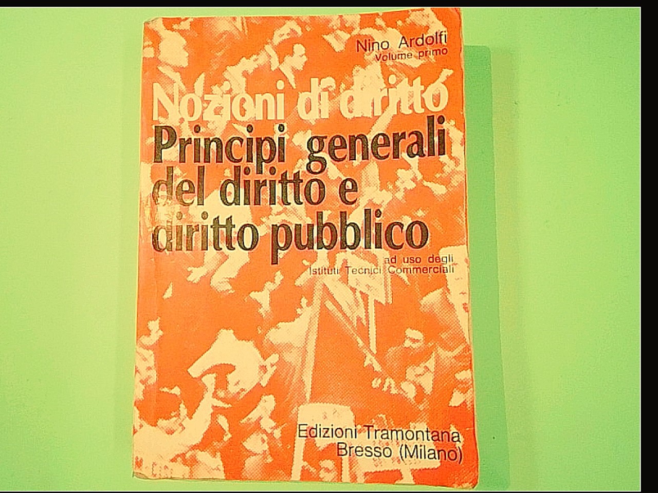 PRINCIPI GENERALI DEL DIRITTO E DIRITTO PUBBLICO VOL I
