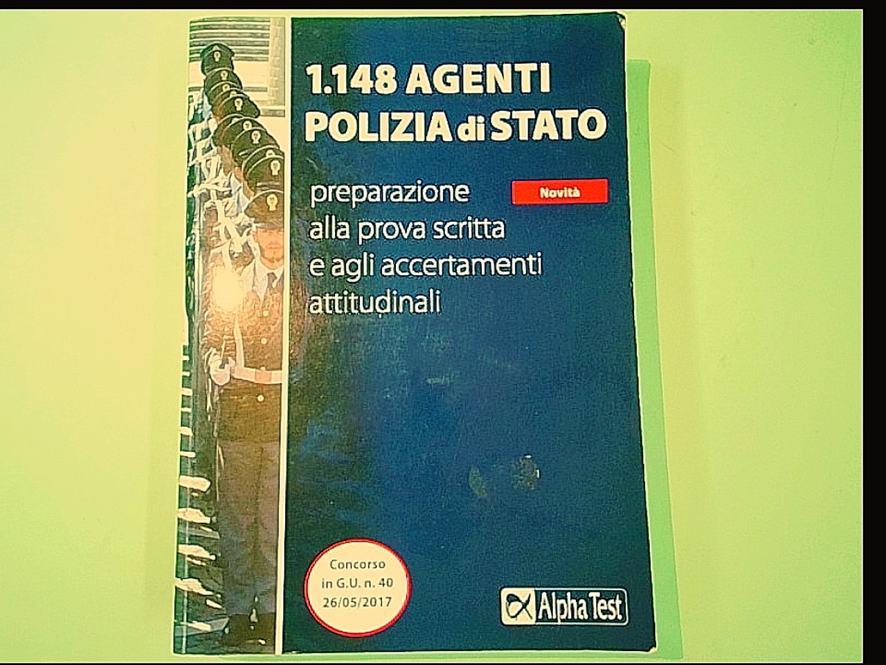 1148 AGENTI POLIZIA DI STATO PREPARAZIONE PROVA SCRITTA ALPHA TEST