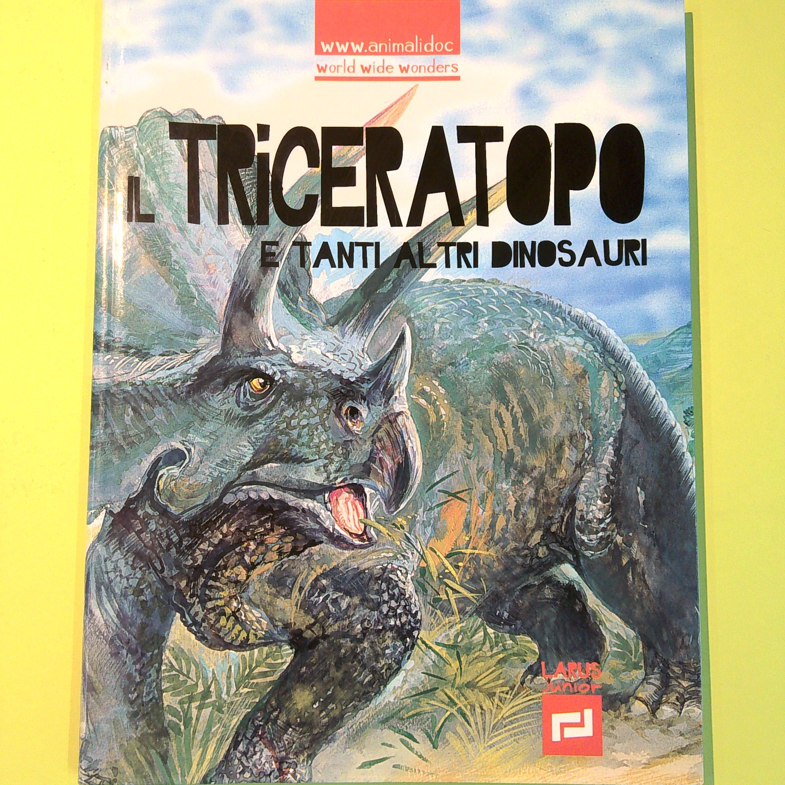 IL TRICERATOPO E TANTI ALTRI DINOSAURI
