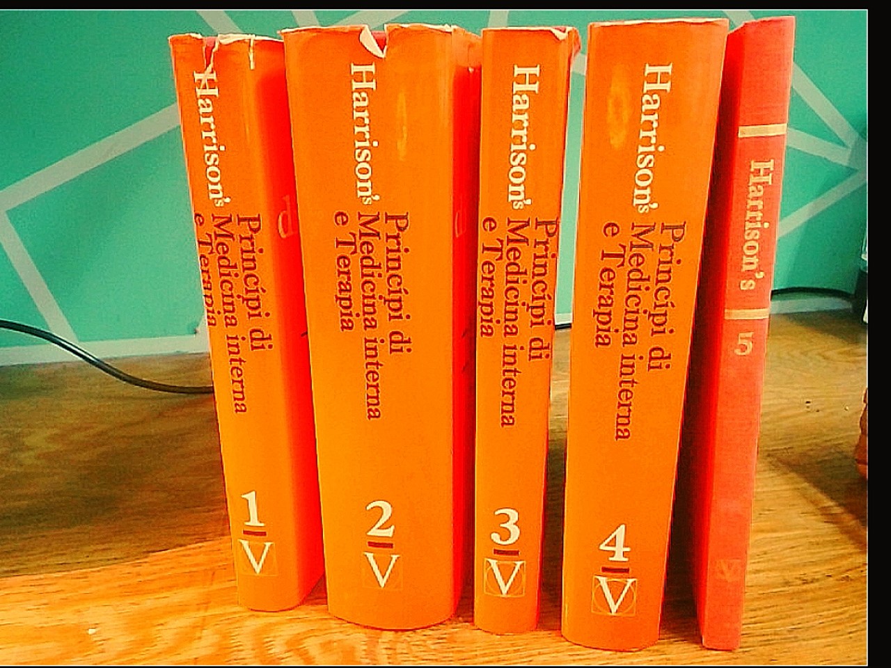 HARRISON'S PRINCIPI DI MEDICINA INTERNA E TERAPIA 4 VOLL + INDICE