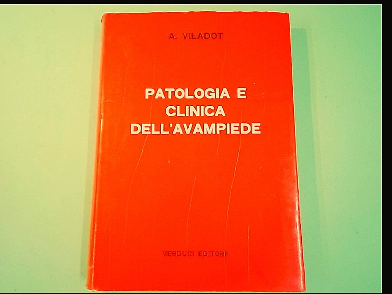 PATOLOGIA E CLINICA DELL'AVAMPIEDE