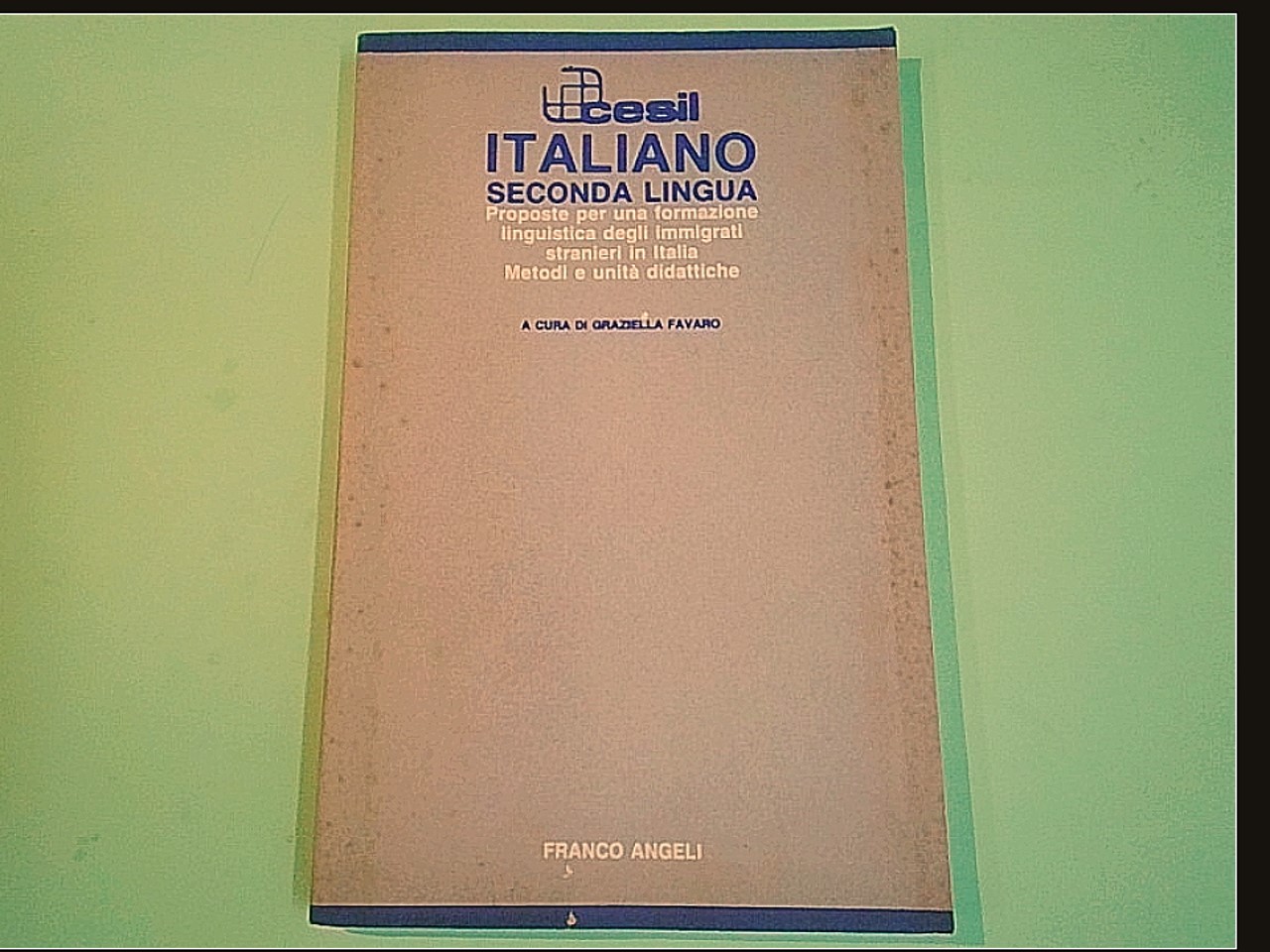 ITALIANO SECONDA LINGUA