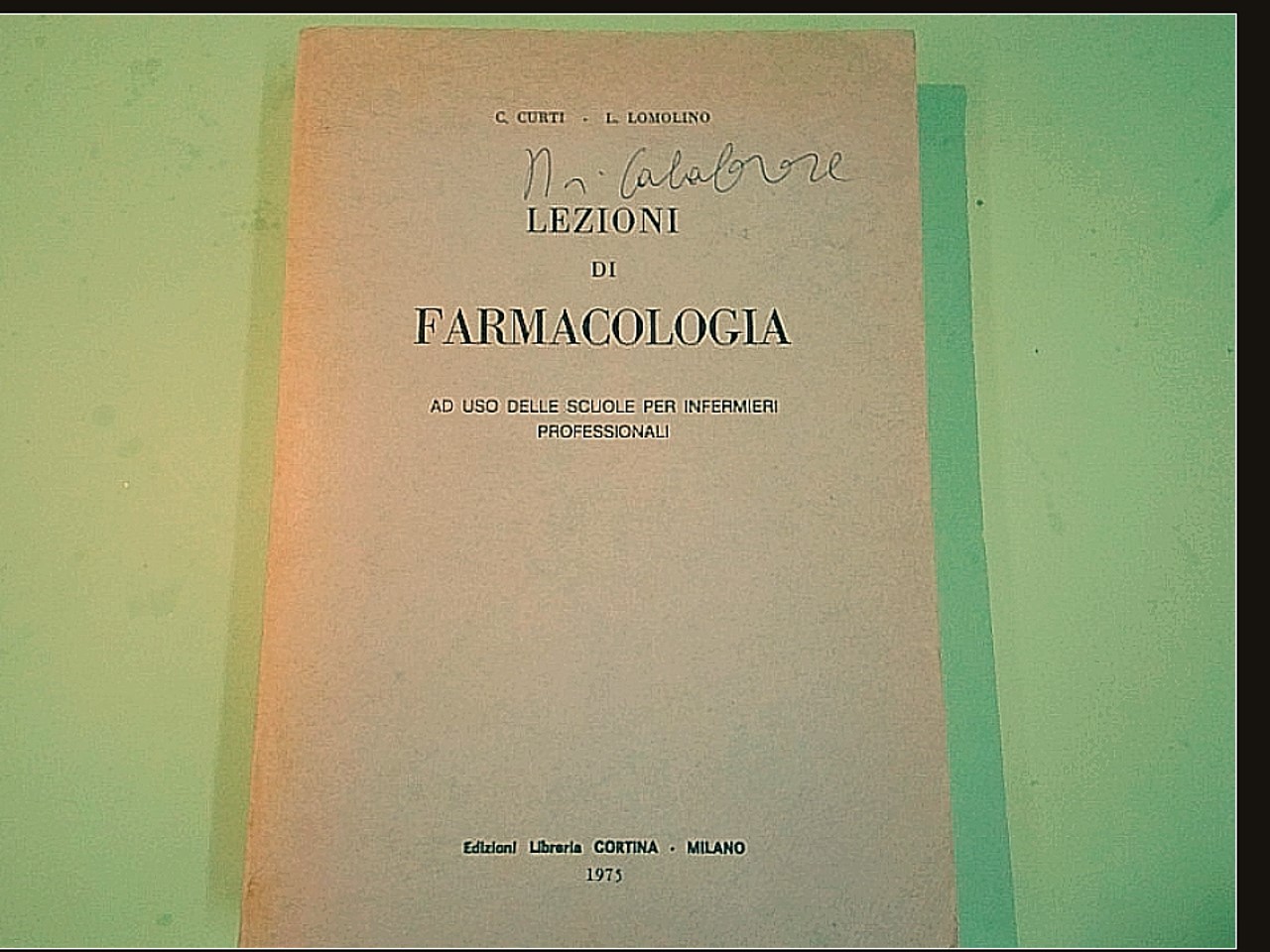 LEZIONI DI FARMACOLOGIA