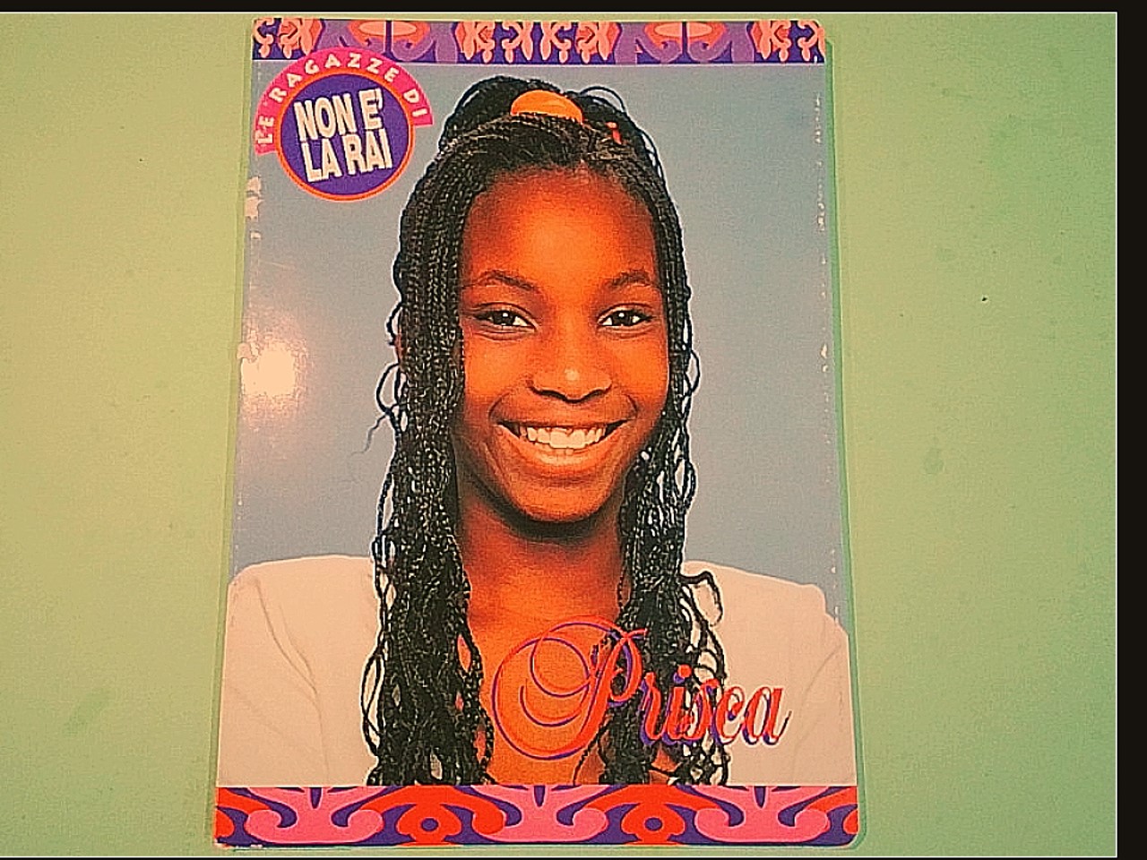 QUADERNO PRISCA LE RAGAZZE DI NON È LA RAI QUADRETTI 4 MM