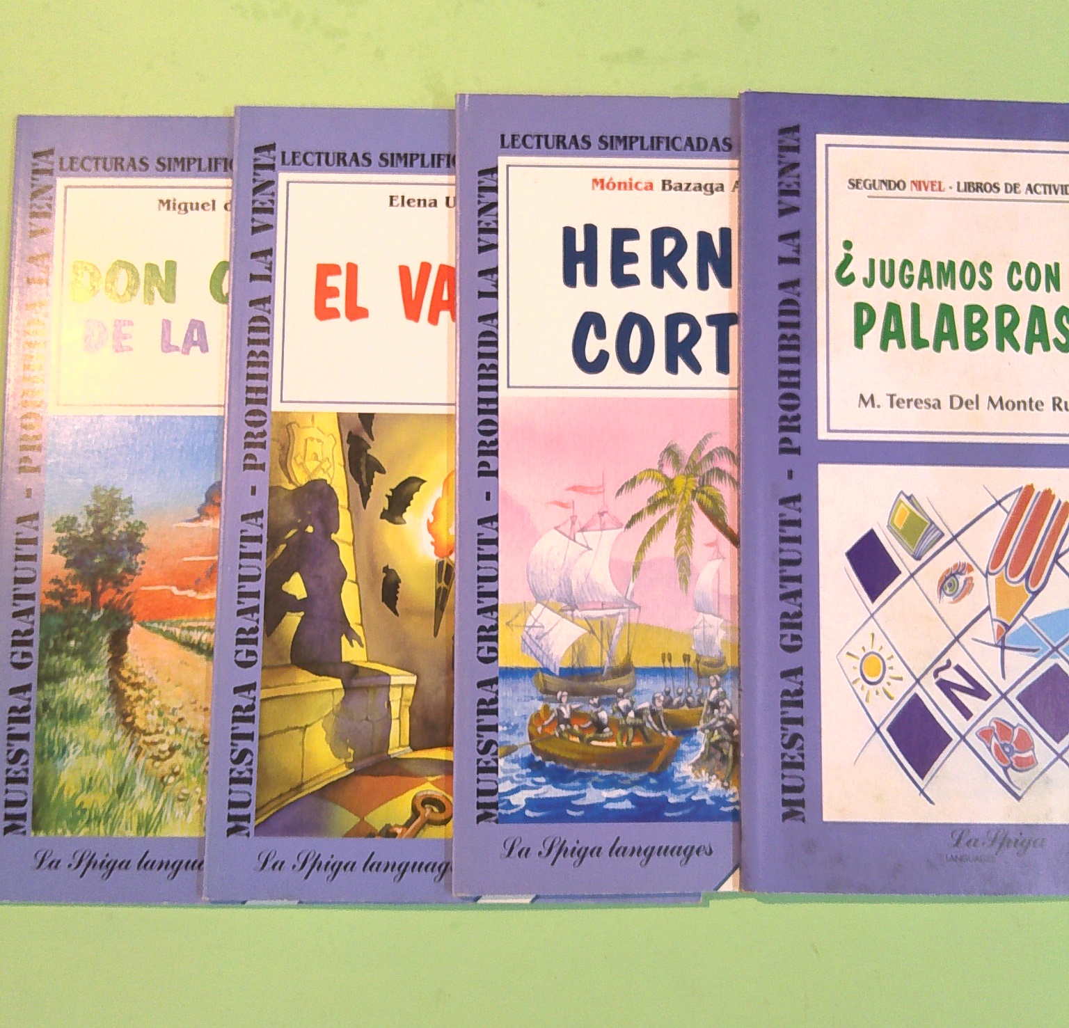 4 LIBROS DE ACTIVIDADES